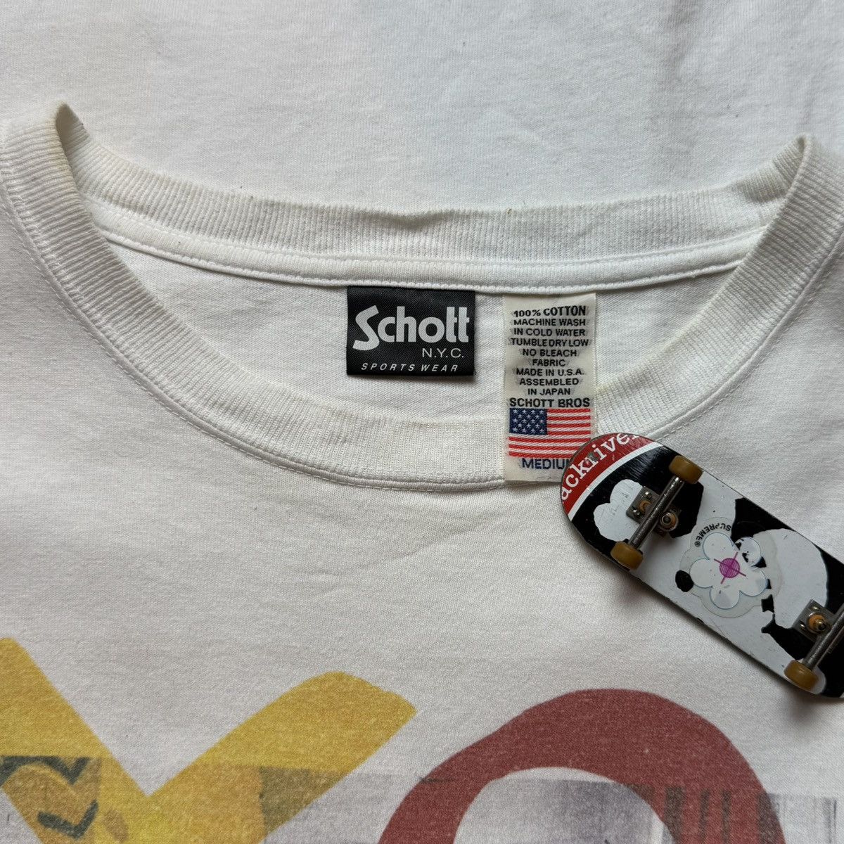 Schott Vintage Schott x Keith Haring Longsleeve T Shirt Size US M / EU 48-50 / 2 - 6 Thumbnail