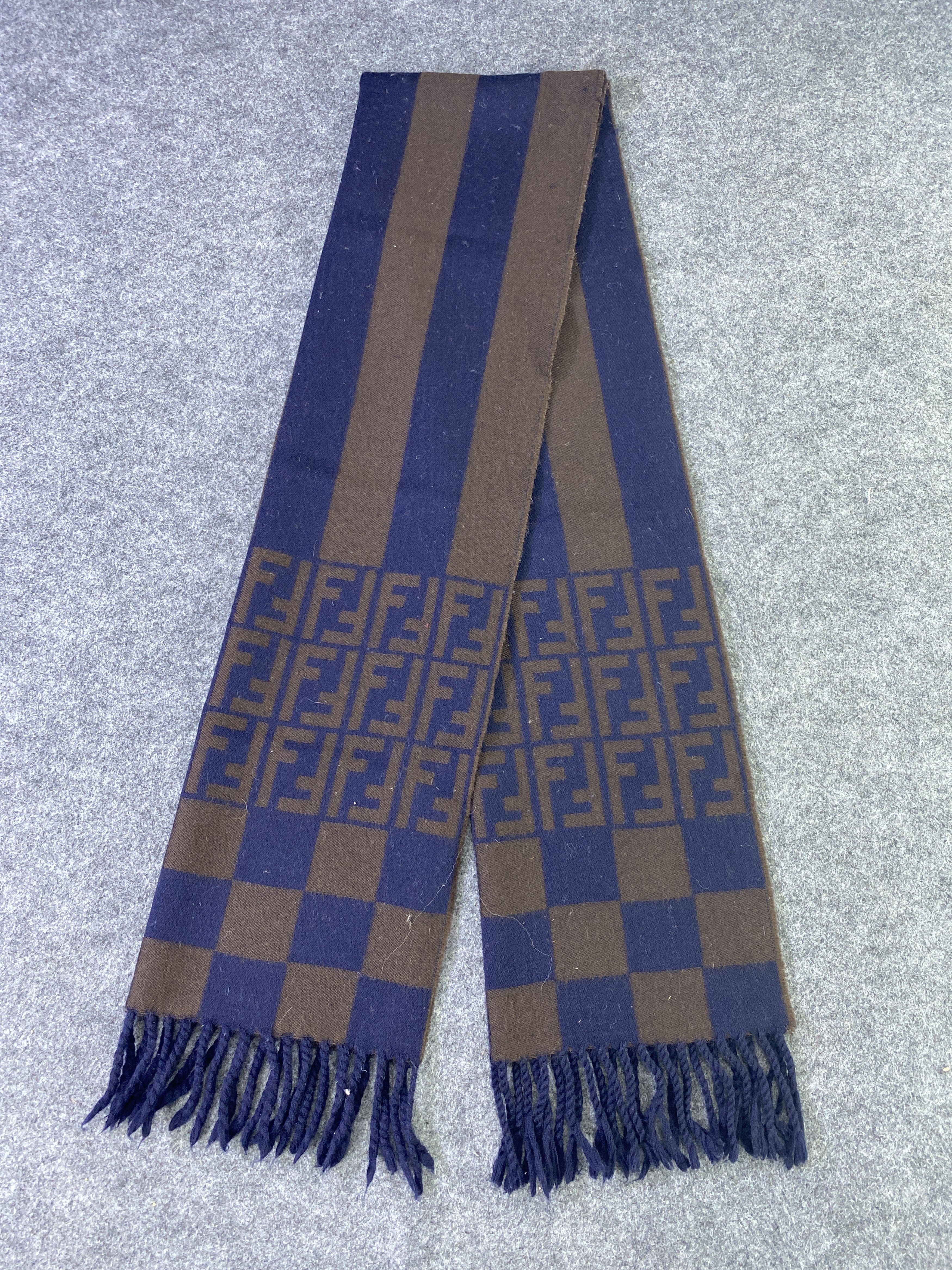 Fendi Vintage Fendi Scarf/Muffler/Neckwear-T809 Size ONE SIZE - 4 Thumbnail