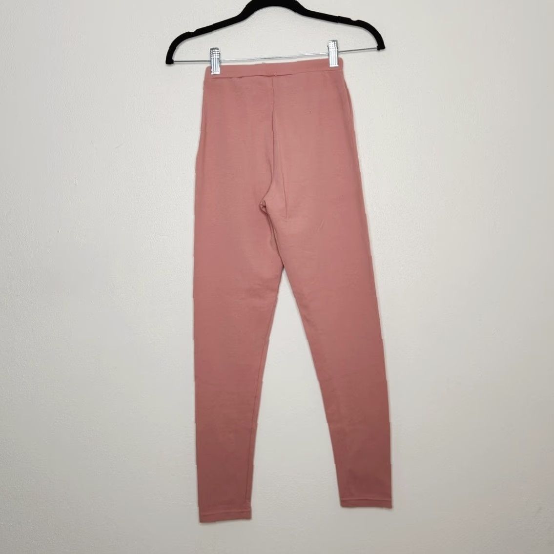 Vintage VINTAGE 90s High Rise Mom Leggings Bottoms Workout Pink Stretch Small Express Tricot Women Leggings S Pink Womens Size 28" / US 6 / IT 42 - 5 Thumbnail