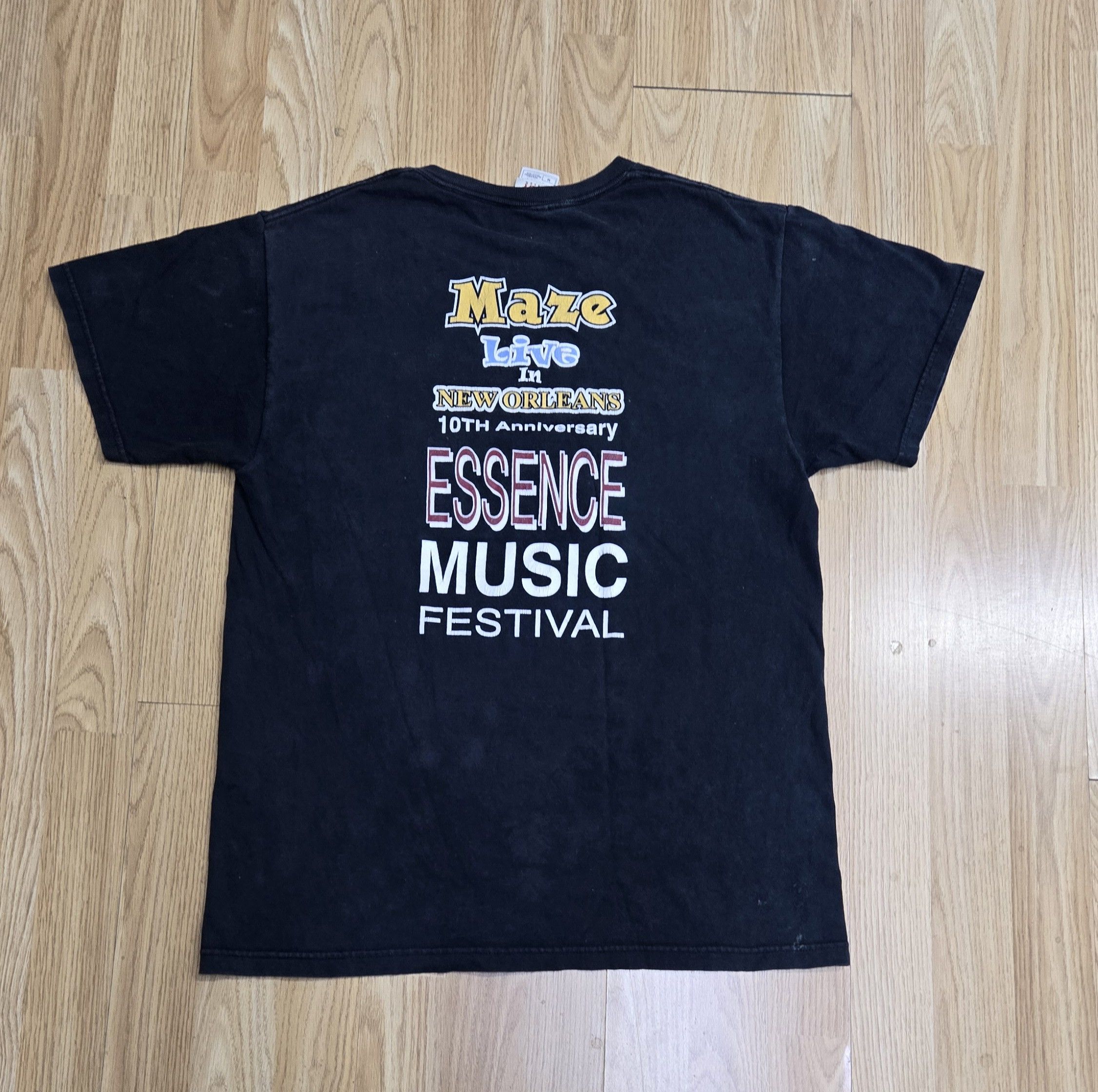 Vintage 2004 Essence festival Maze and Frankie Beverly T-shirt Size US M / EU 48-50 / 2 - 2 Thumbnail