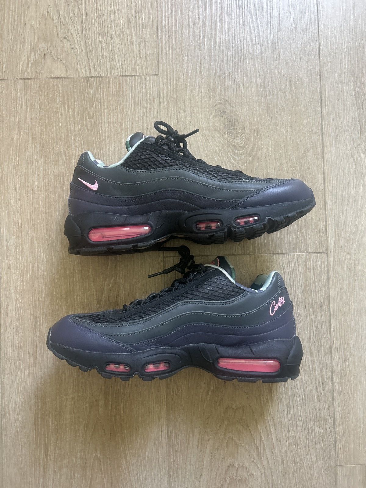 Corteiz × Nike Nike x Corteiz Air Max 95 ‘Pink Beam’ Size US 11.5 / EU 44-45 - 1 Thumbnail