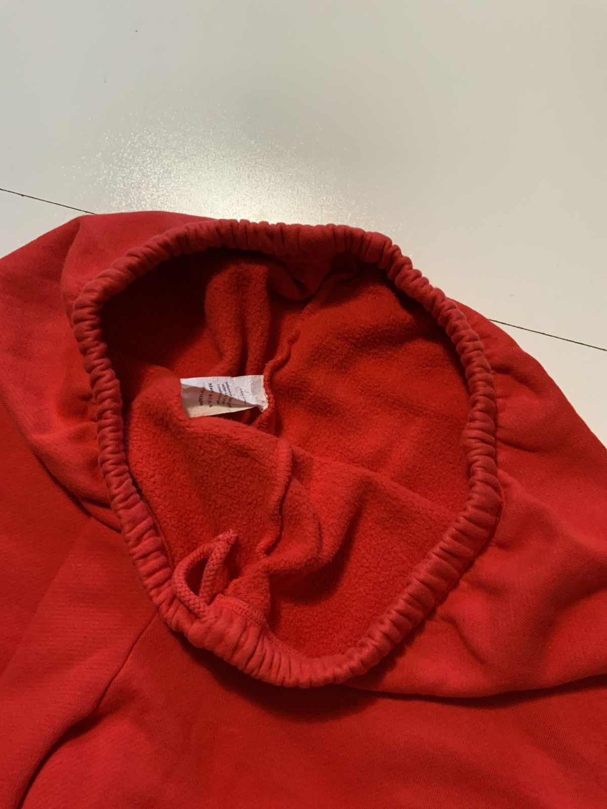 Other Red Made In USA Blank Fleece Heavyweight Jogger Sweatpants Size US 32 / EU 48 - 6 Thumbnail