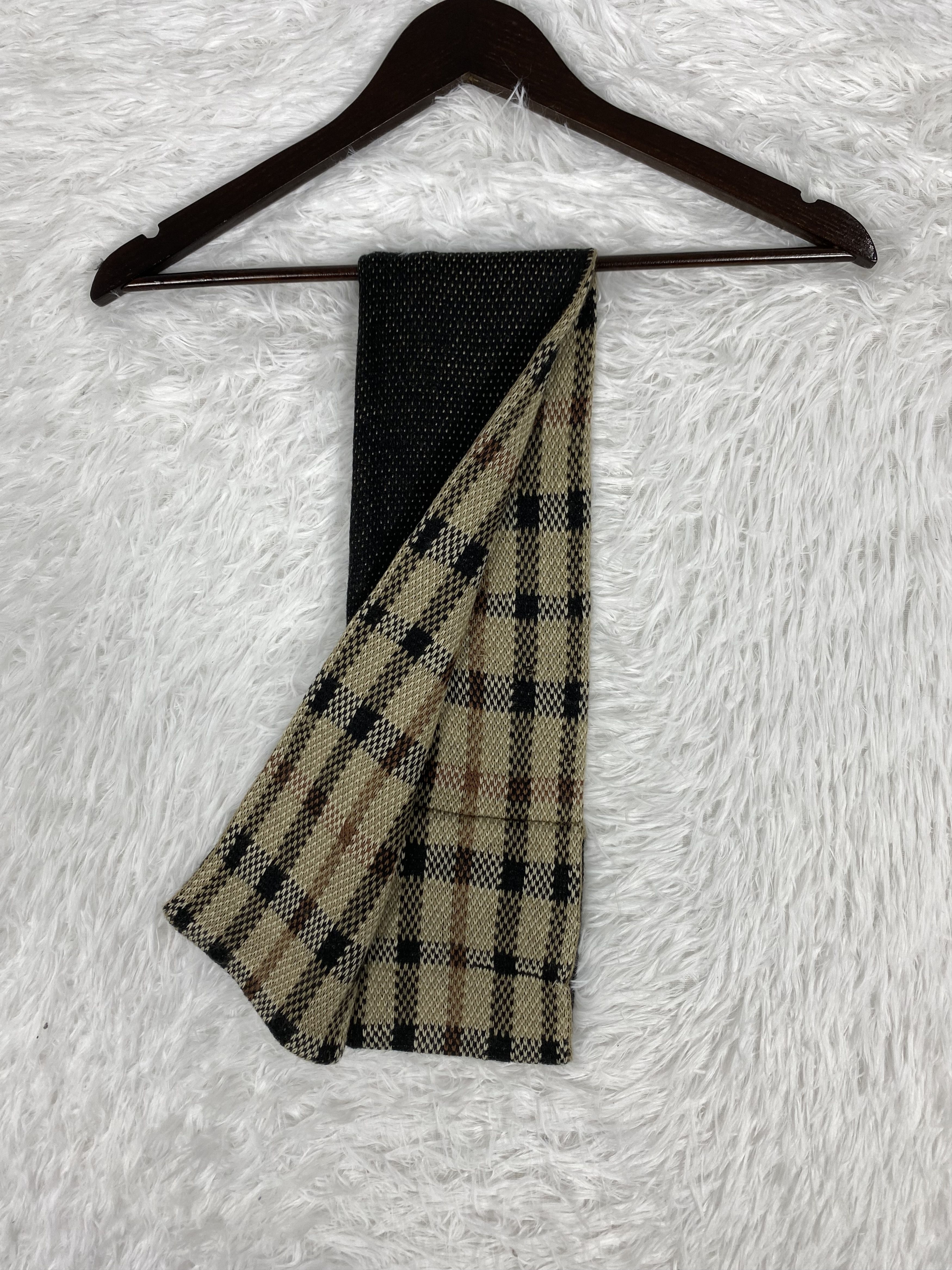 DAKS Vintage Dark Polkadot Scarf / Muffler Neckwear PM0191 Size ONE SIZE - 10 Thumbnail