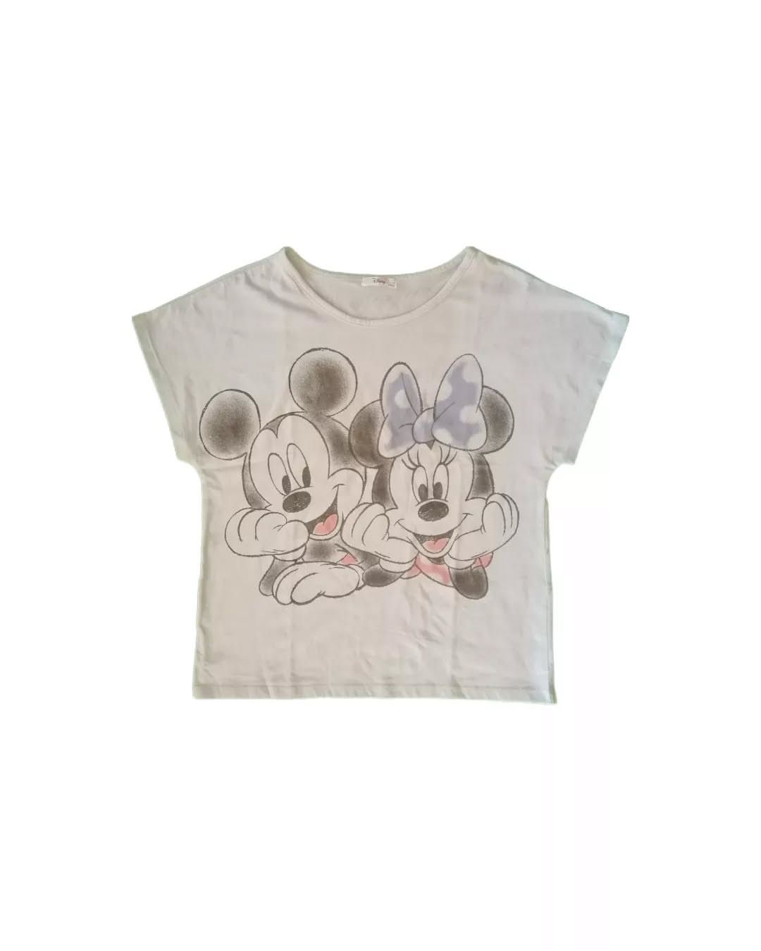 Disney Disney Mickey and Minnie Big Print Woman Tees Size L / US 10 / IT 46 - 1 Thumbnail