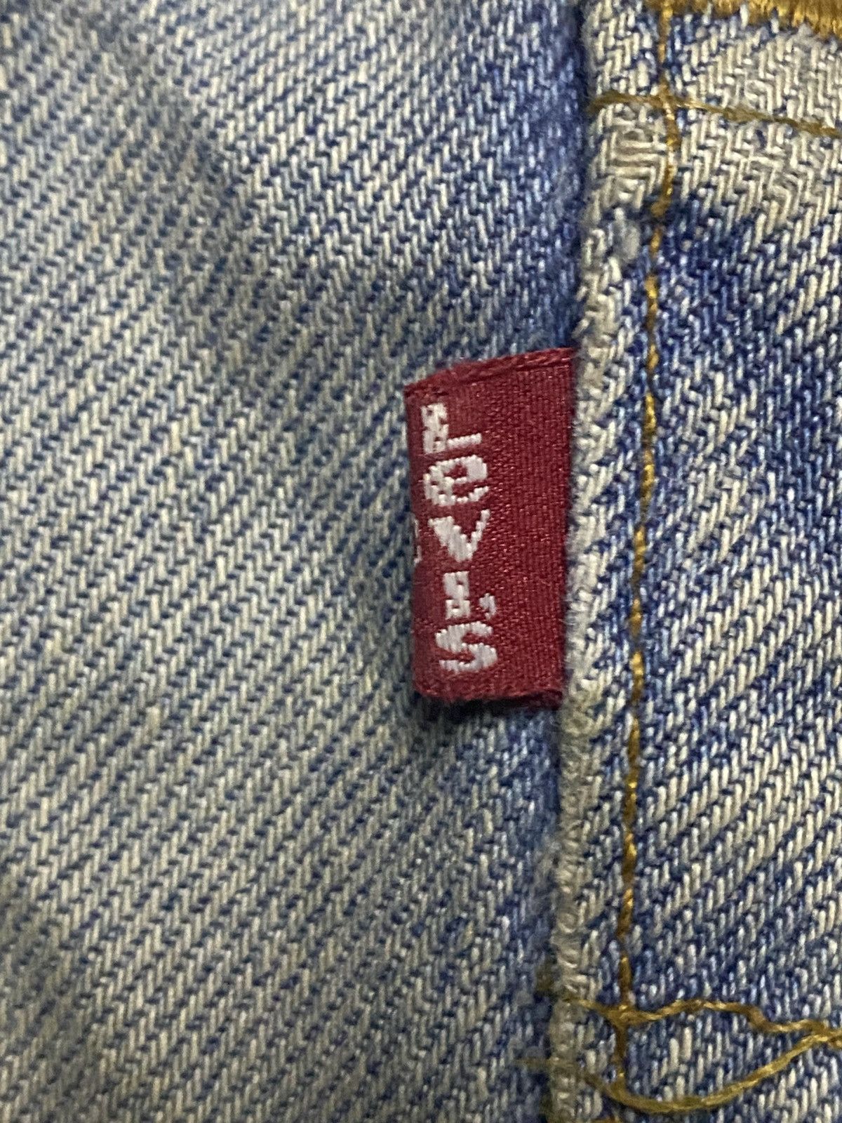 Levi's Vintage Levis 501 Grunge Mud Wash Distressed Jeans Size US 28 / EU 44 - 10 Thumbnail