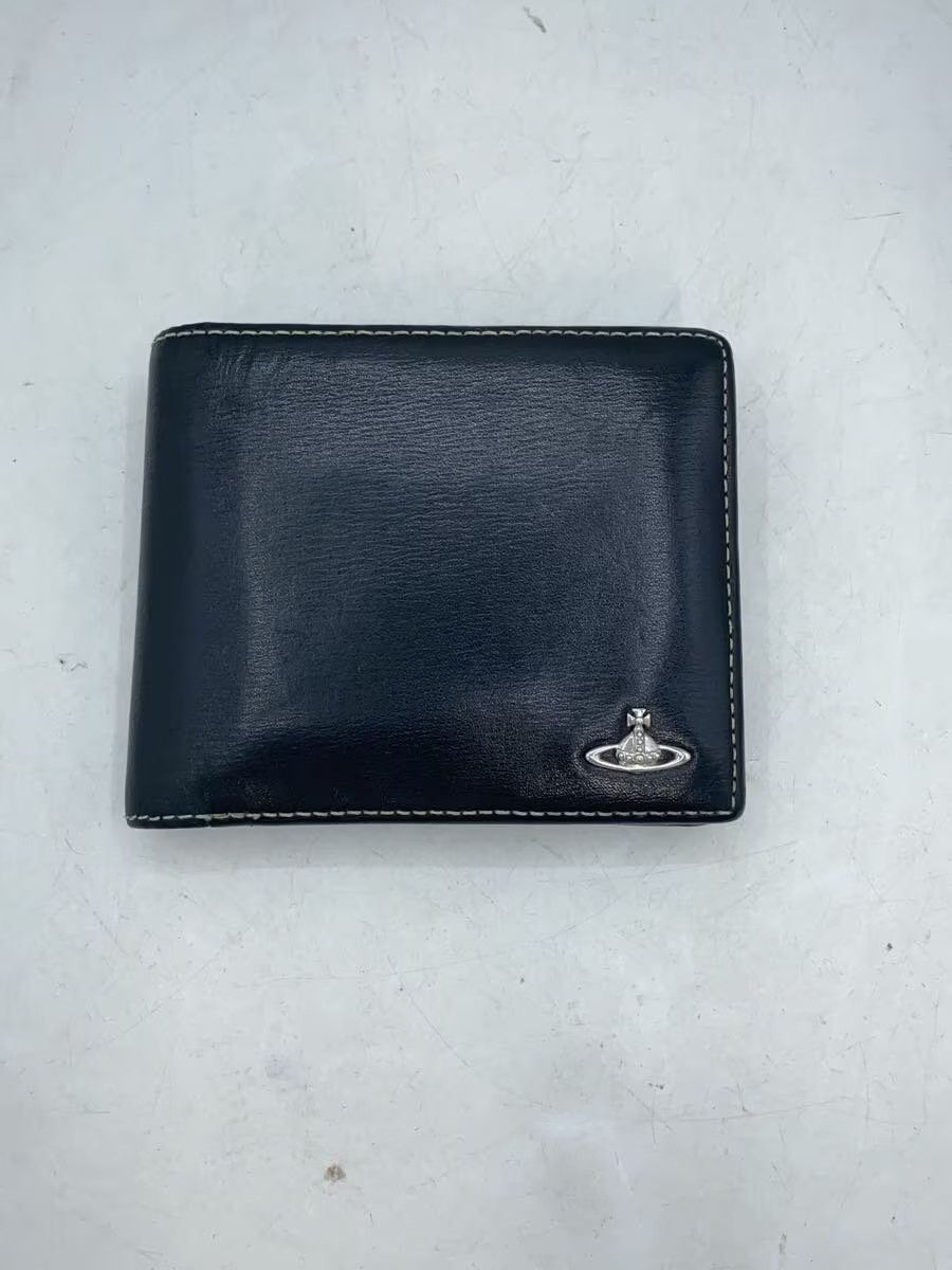 Vivienne Westwood Contrast Stitch Orb Leather Wallet Size ONE SIZE - 1 Thumbnail