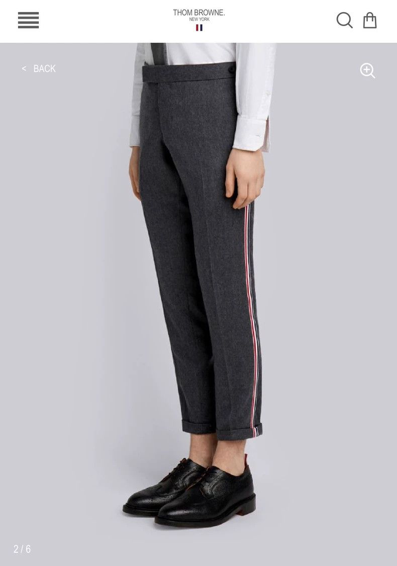 Thom Browne Thom Browne Size 0 Rare side three-color standard trouser Size US 33 - 7 Thumbnail