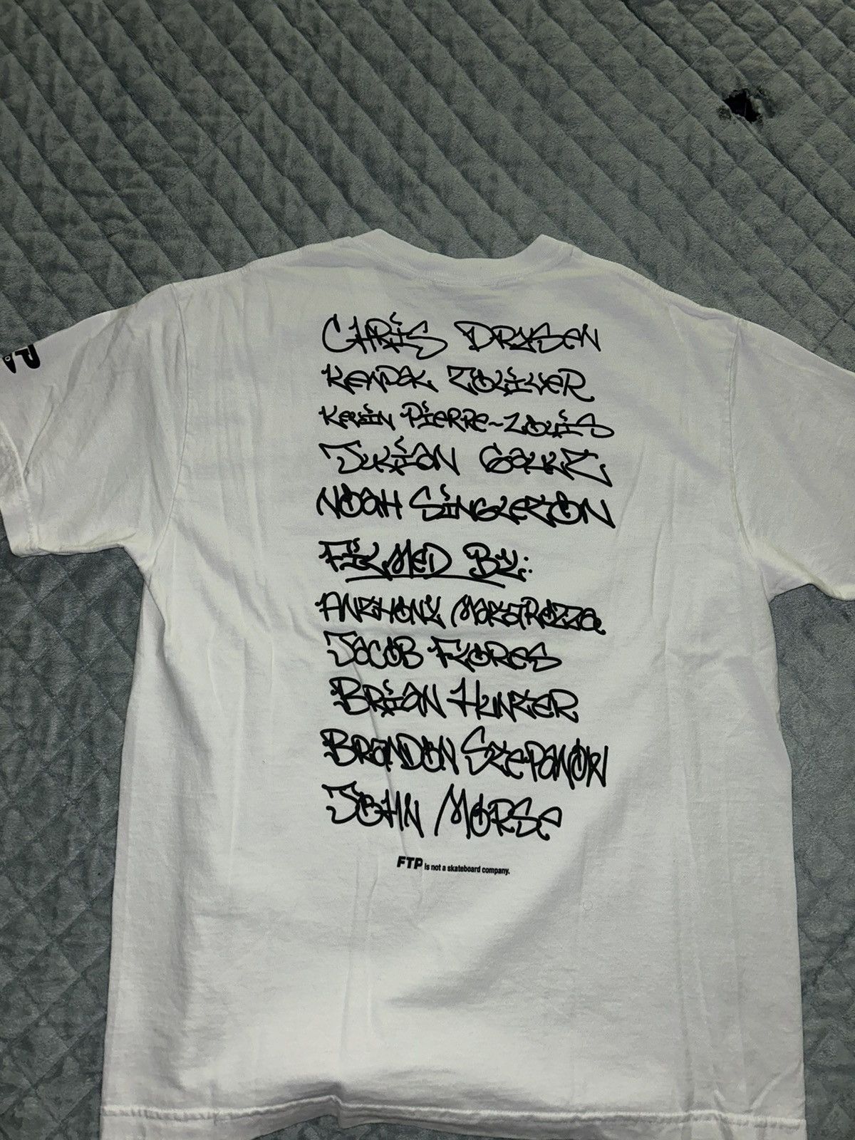 Fuck The Population Not a skate video tee Size US L / EU 52-54 / 3 - 4 Thumbnail