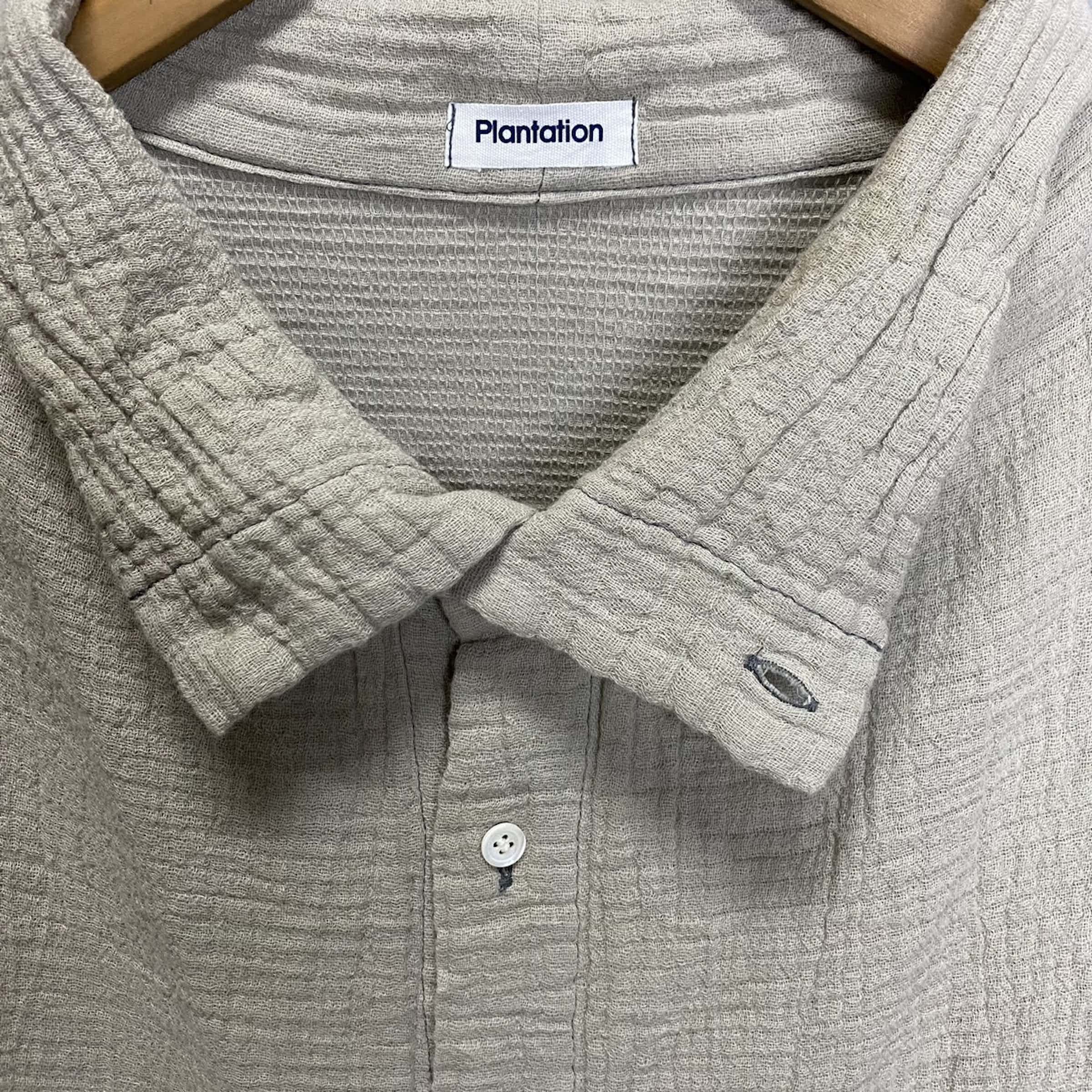 Issey Miyake Plantation by Issey Miyake shawn collar button up Size US M / EU 48-50 / 2 - 8 Thumbnail