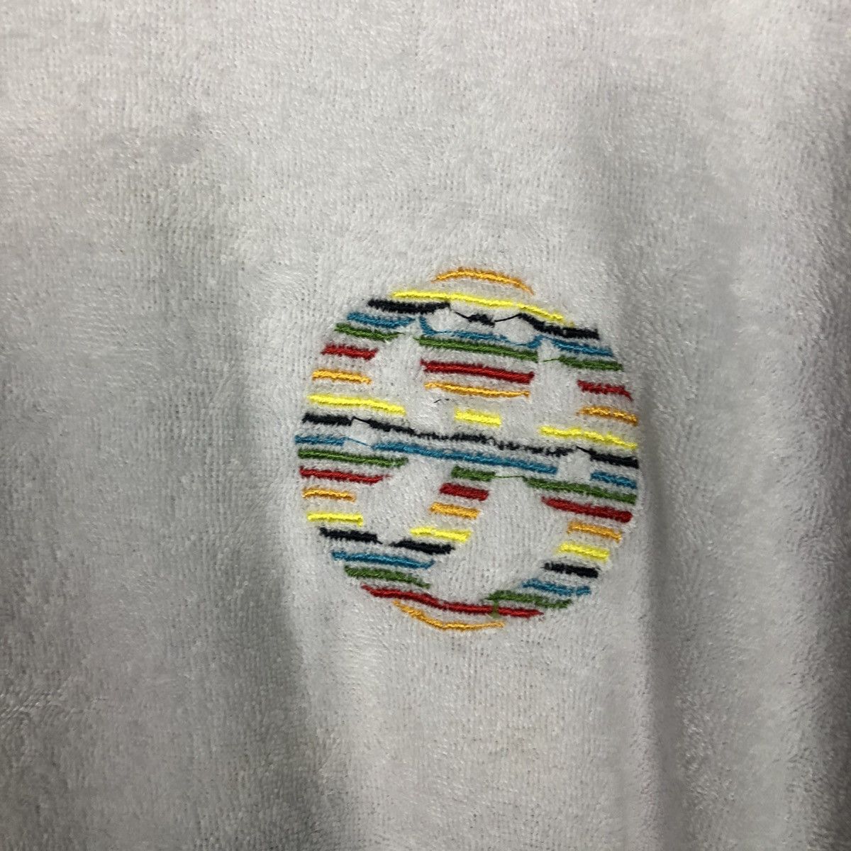 Vintage 📌Short Sleeve Big Logo Design Made in Italy Size US M / EU 48-50 / 2 - 12 Thumbnail