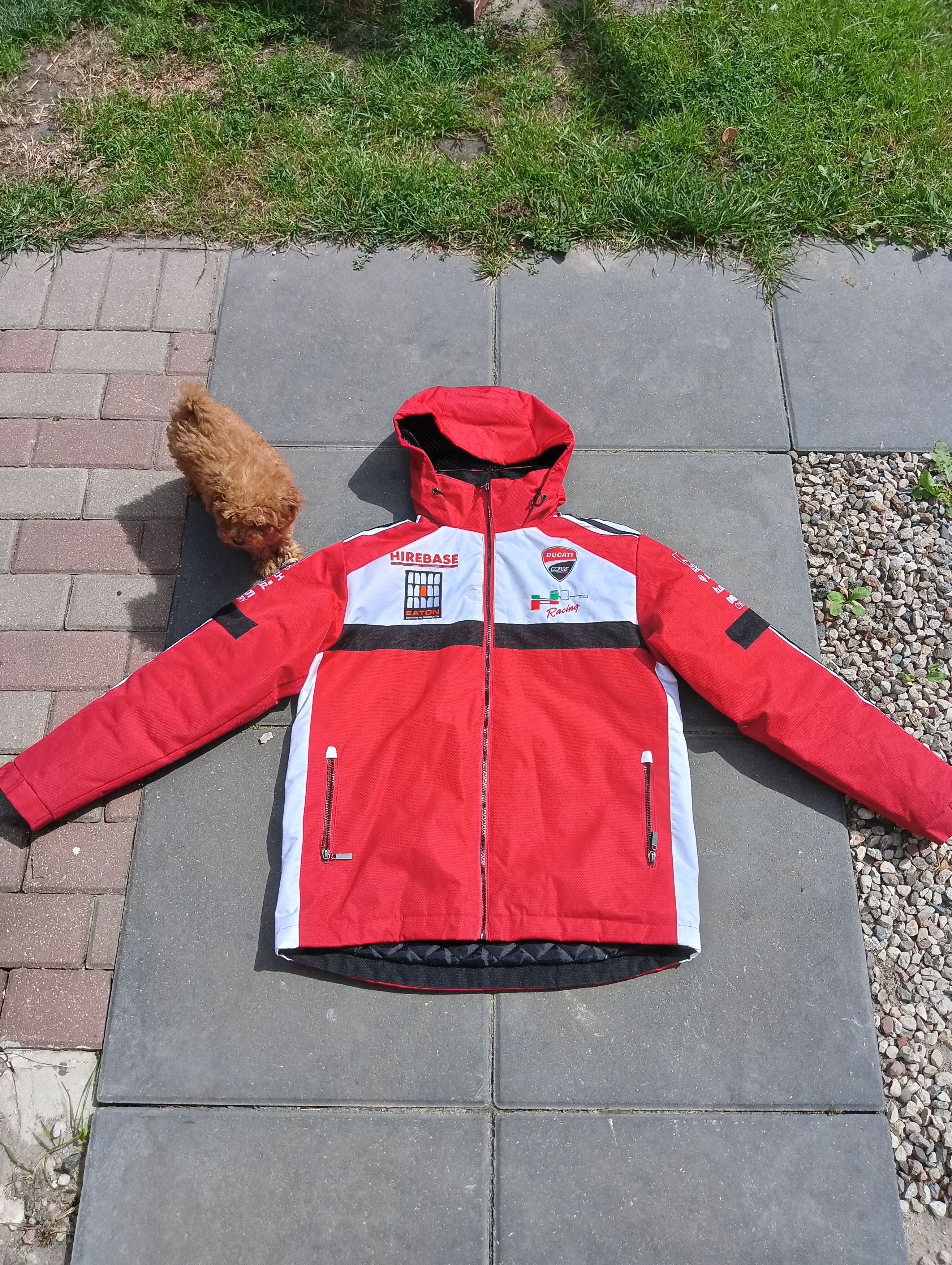 Vintage Ducati jacket Clinton sponsors Size US XS / EU 42 / 0 - 8 Thumbnail