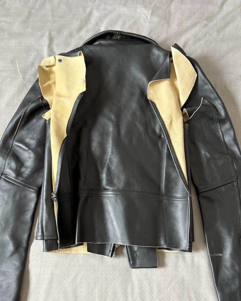 Maison Margiela Maison Margiela Deconstructed Leather Jacket-2506 Size XS / US 0-2 / IT 36-38 - 9 Thumbnail
