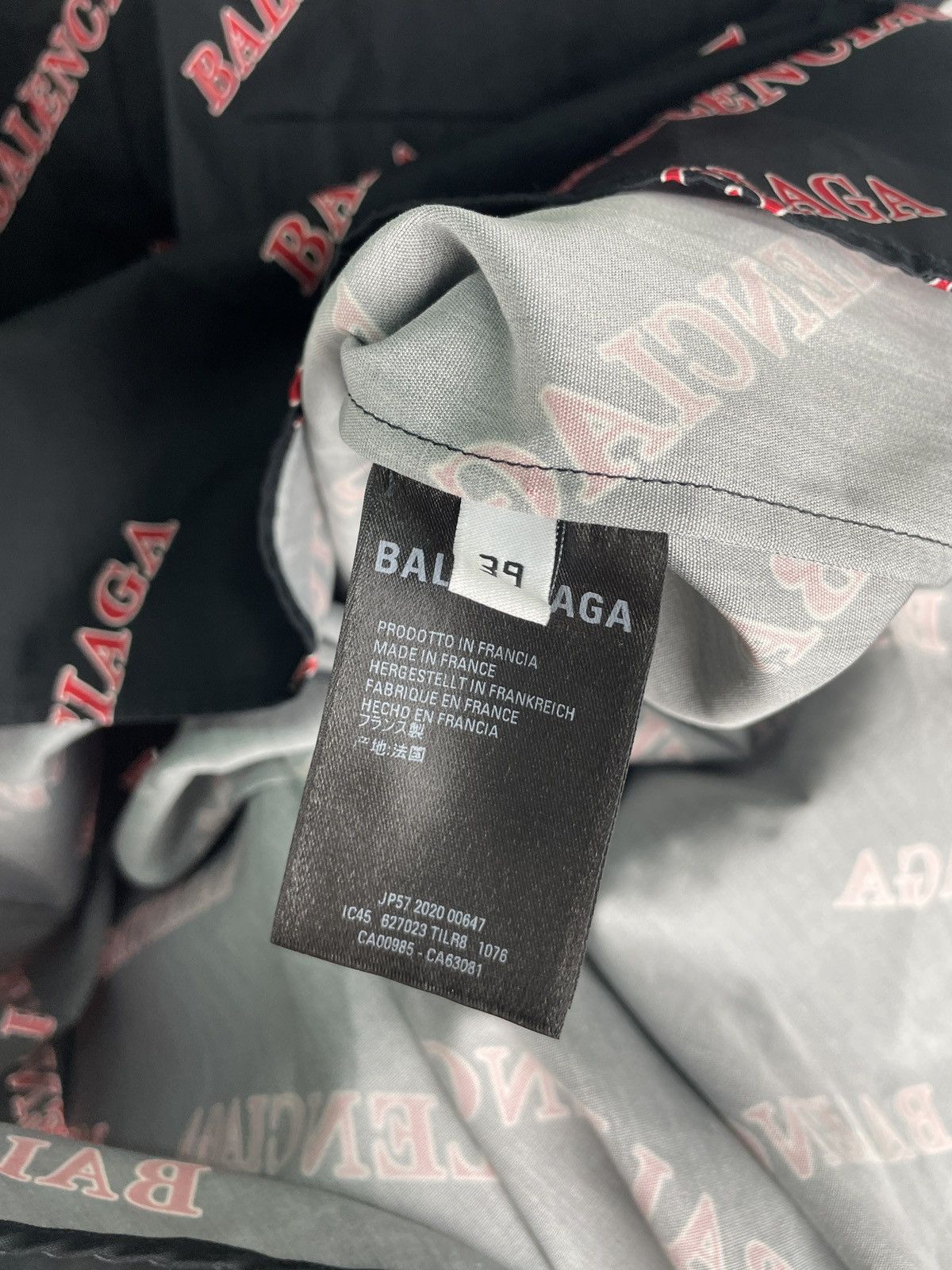 Balenciaga Balenciaga Overprint Shirt Size US M / EU 48-50 / 2 - 4 Thumbnail