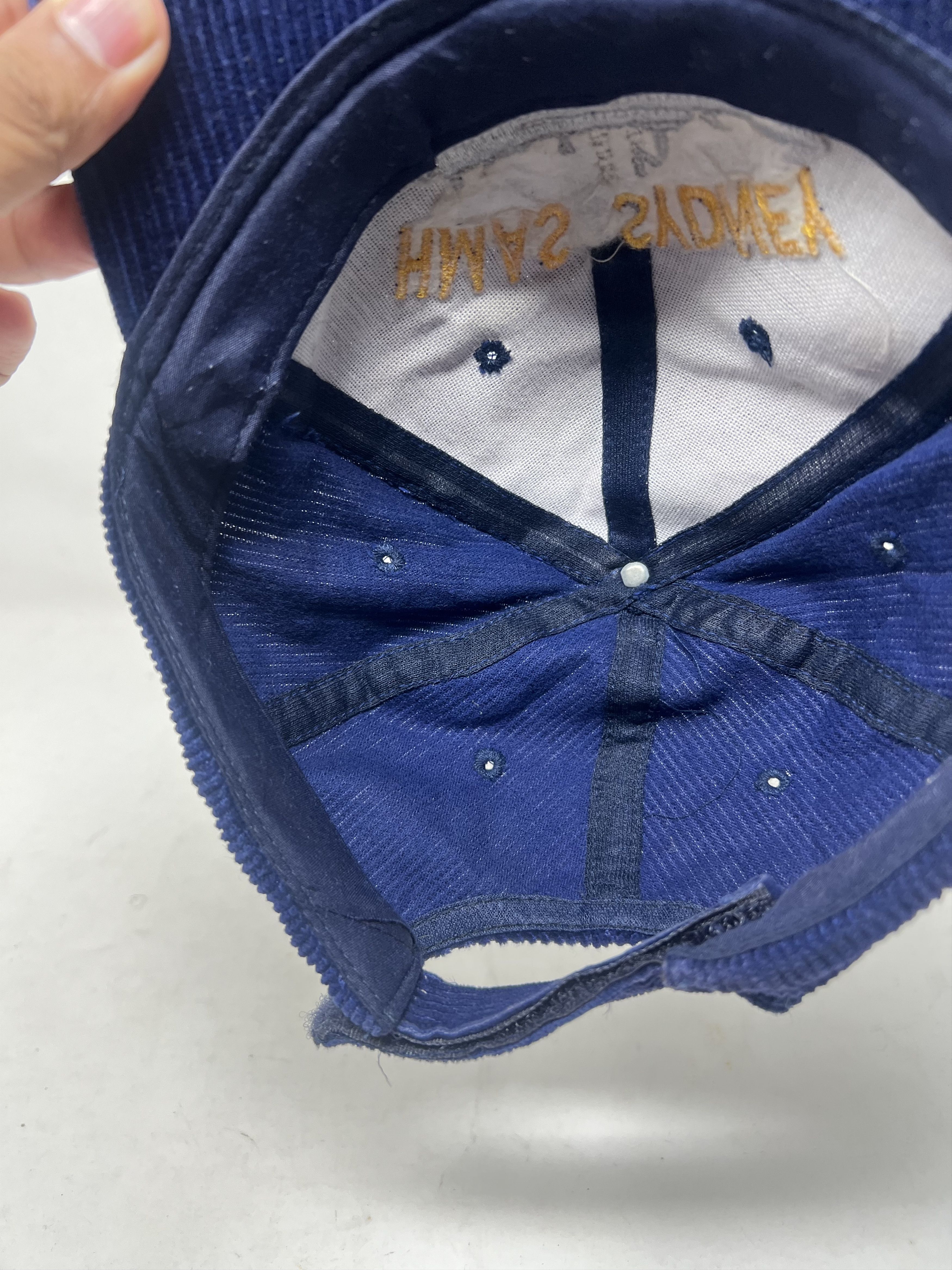 Vintage Vintage HMAS Sydney FFG-03 Corduroi Hat Size ONE SIZE - 10 Thumbnail