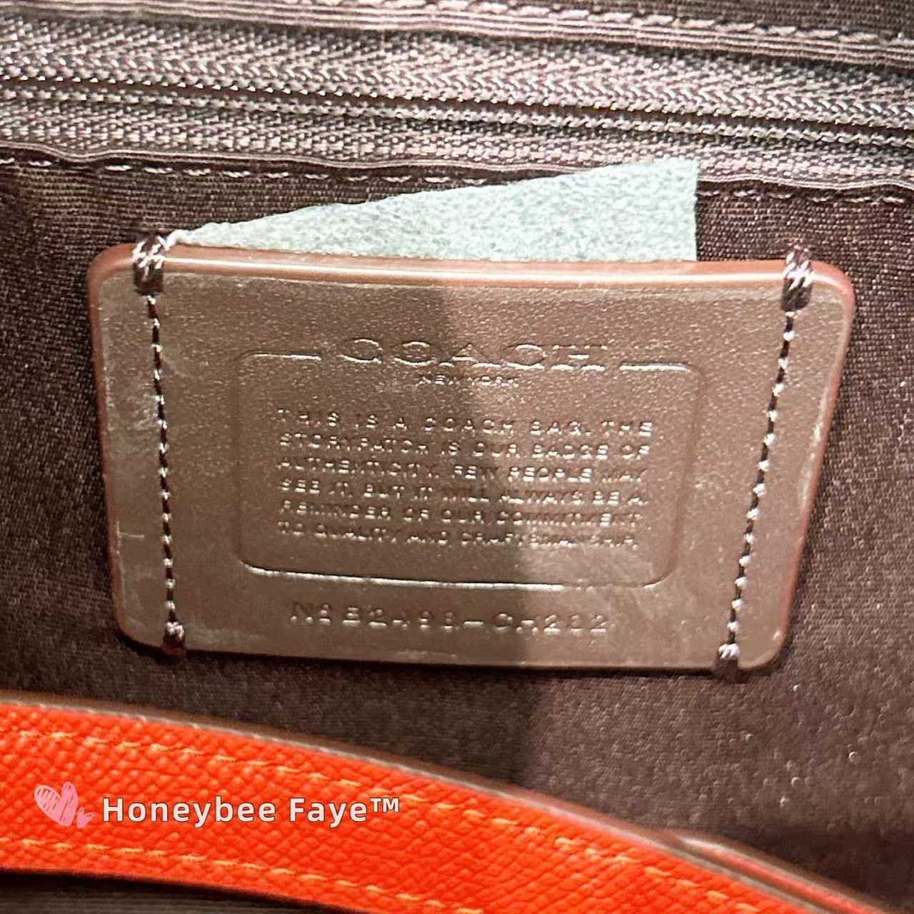 Coach NWT Coach Rowan Satchel CH282 Sliver/ Miami Red Size ONE SIZE - 6 Thumbnail