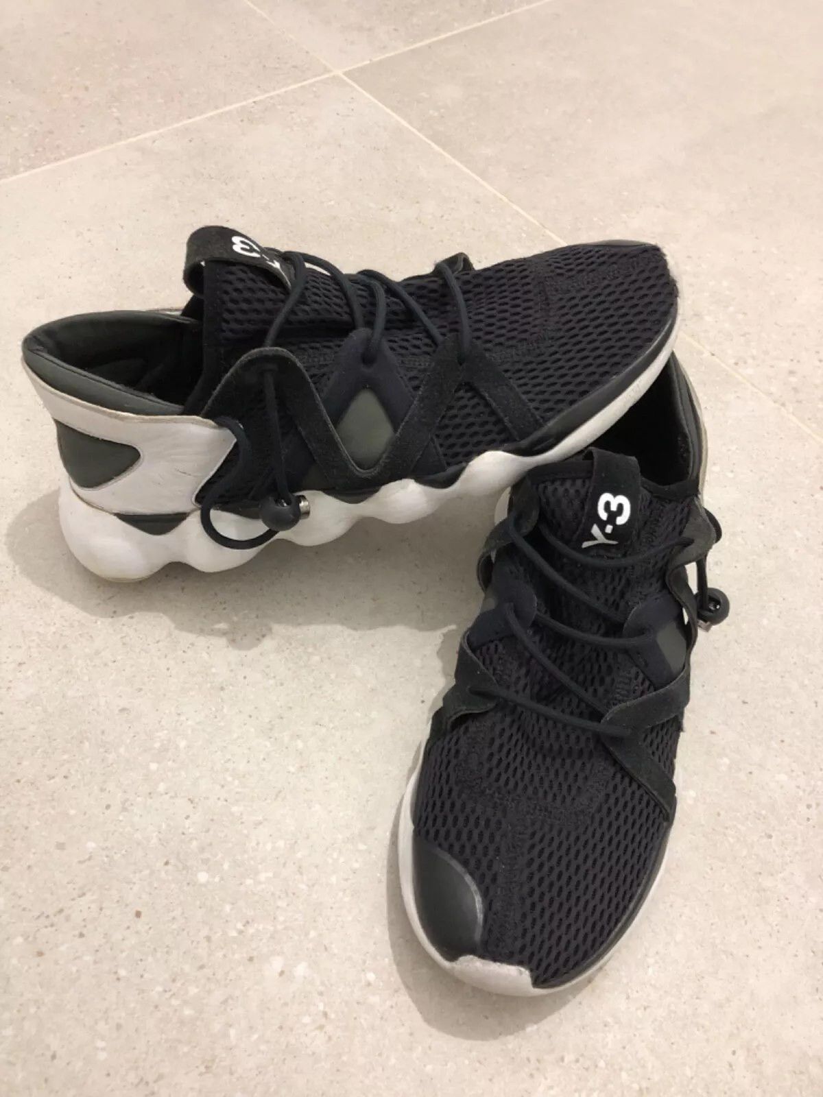 Adidas Yohji Yamamoto Y 3 Yohji Yamamoto Kyujo Low Black White Japanese Grailed