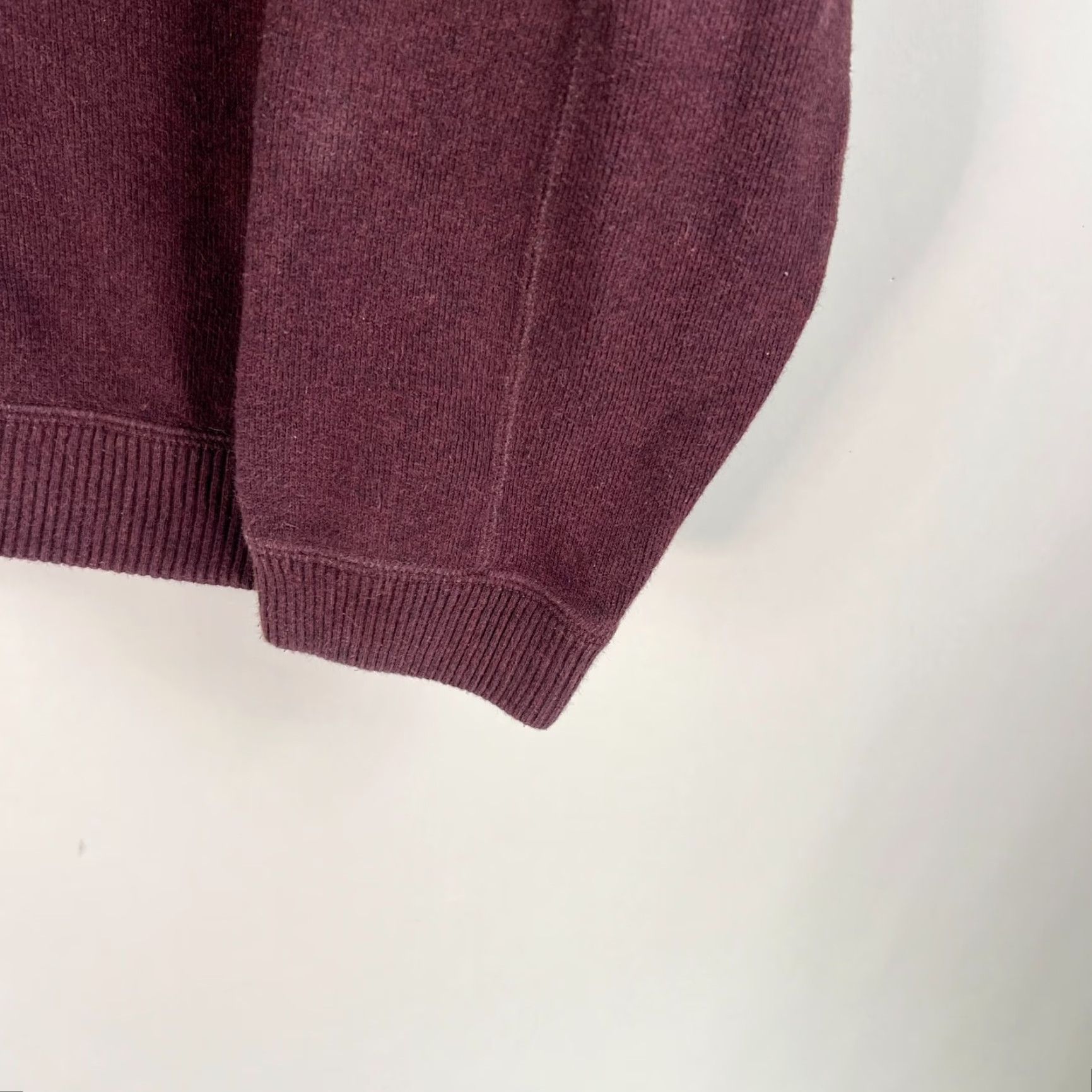 Tommy Bahama Tommy Bahama 1/4 Zip Jersey Sweatshirt Mens XL Maroon Size US XL / EU 56 / 4 - 4 Thumbnail