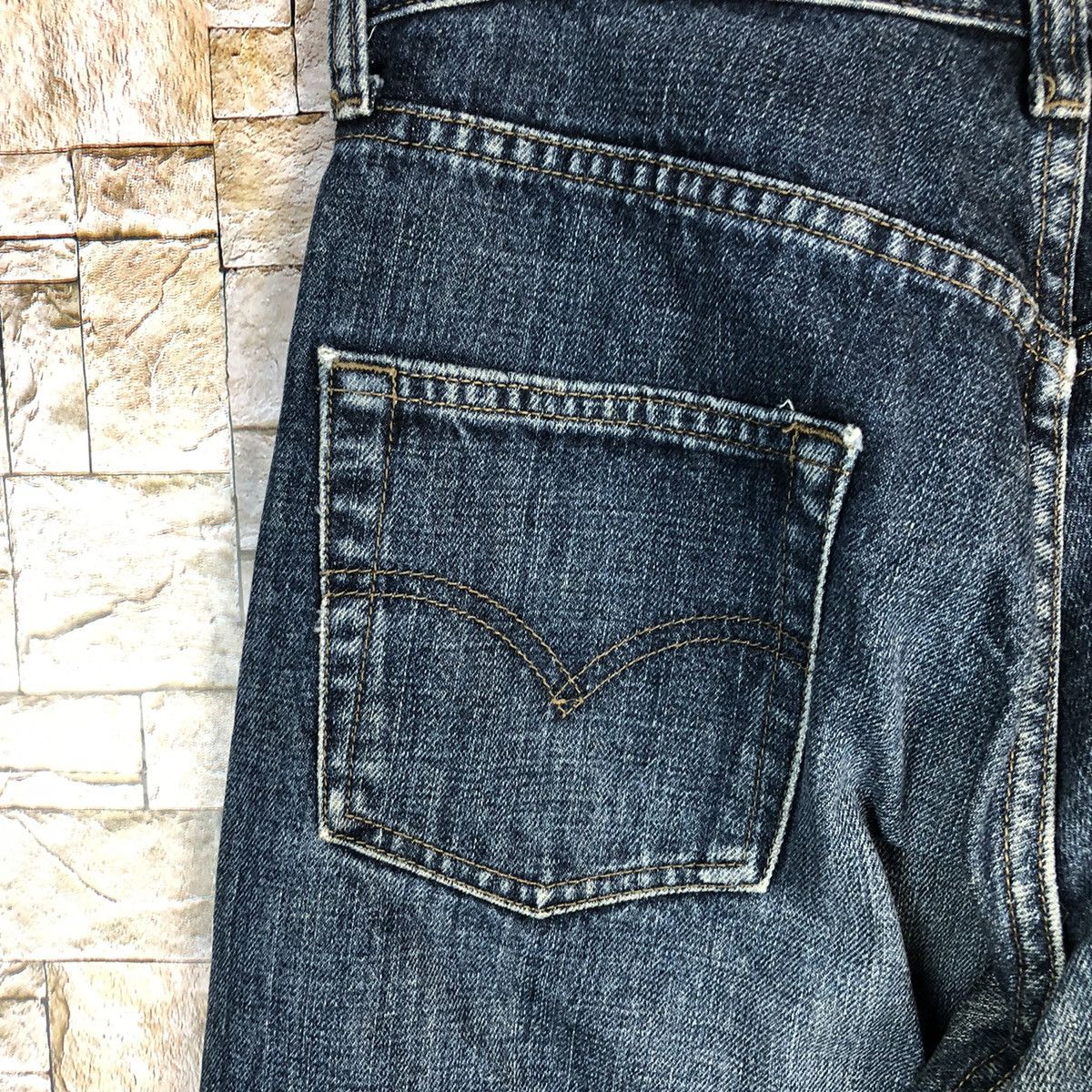 Levi's 534 Levis Blue Denim jeans Pants #7570 Size US 28 / EU 44 - 19 Thumbnail