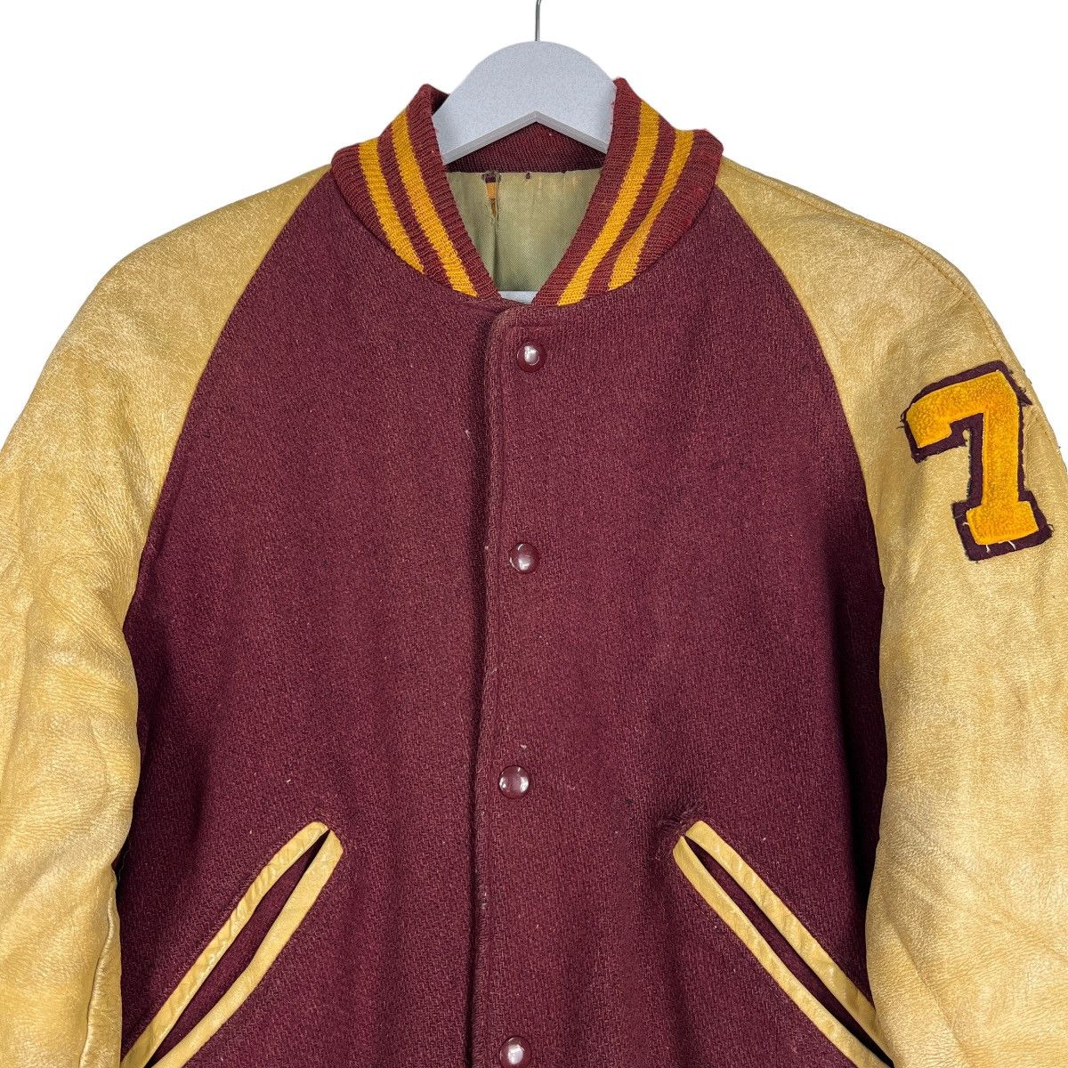 Other 🔥 50s VINTAGE VARSITY STADIUM JACKET Size US M / EU 48-50 / 2 - 3 Thumbnail