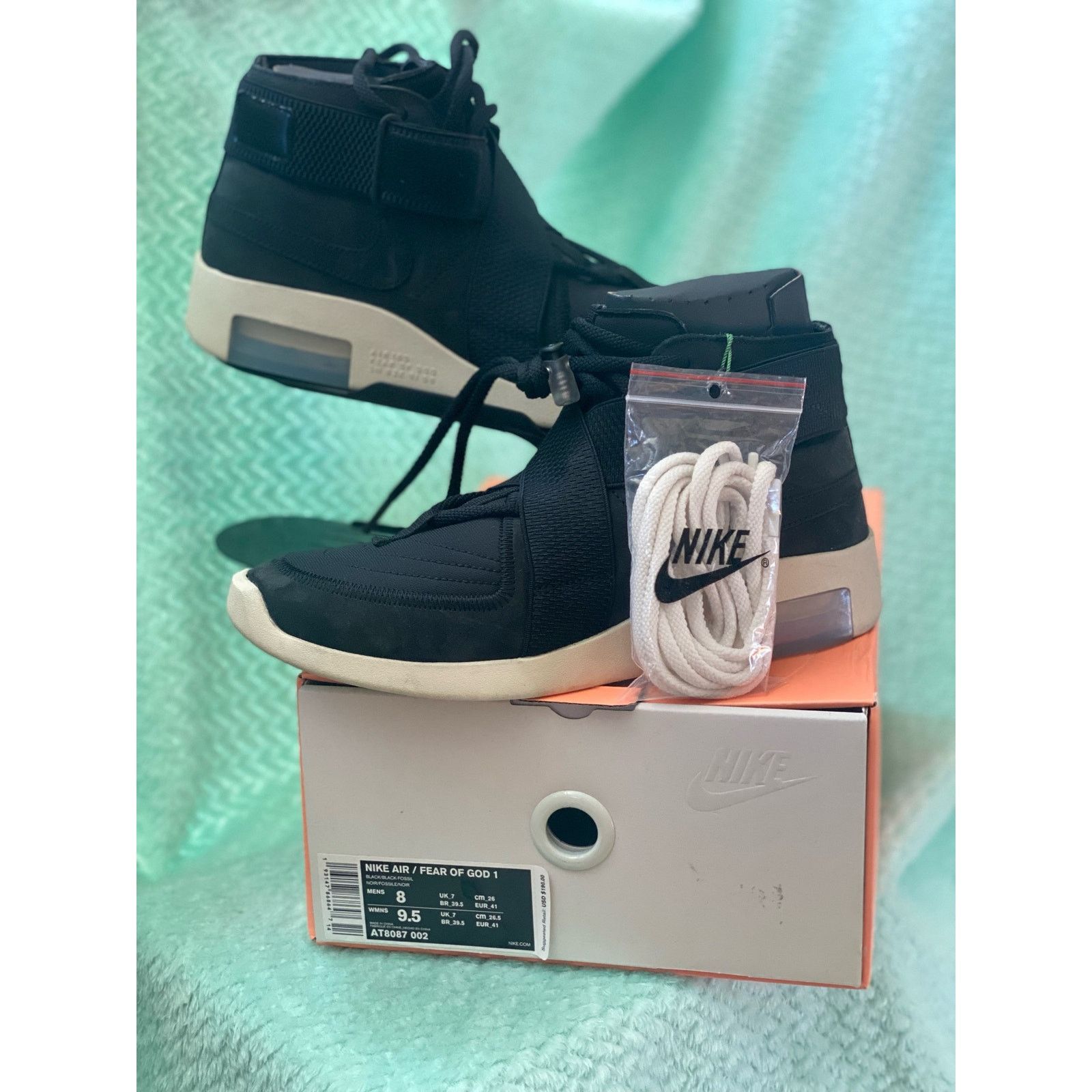 Nike Air Fear of God Raid 'Black' m8