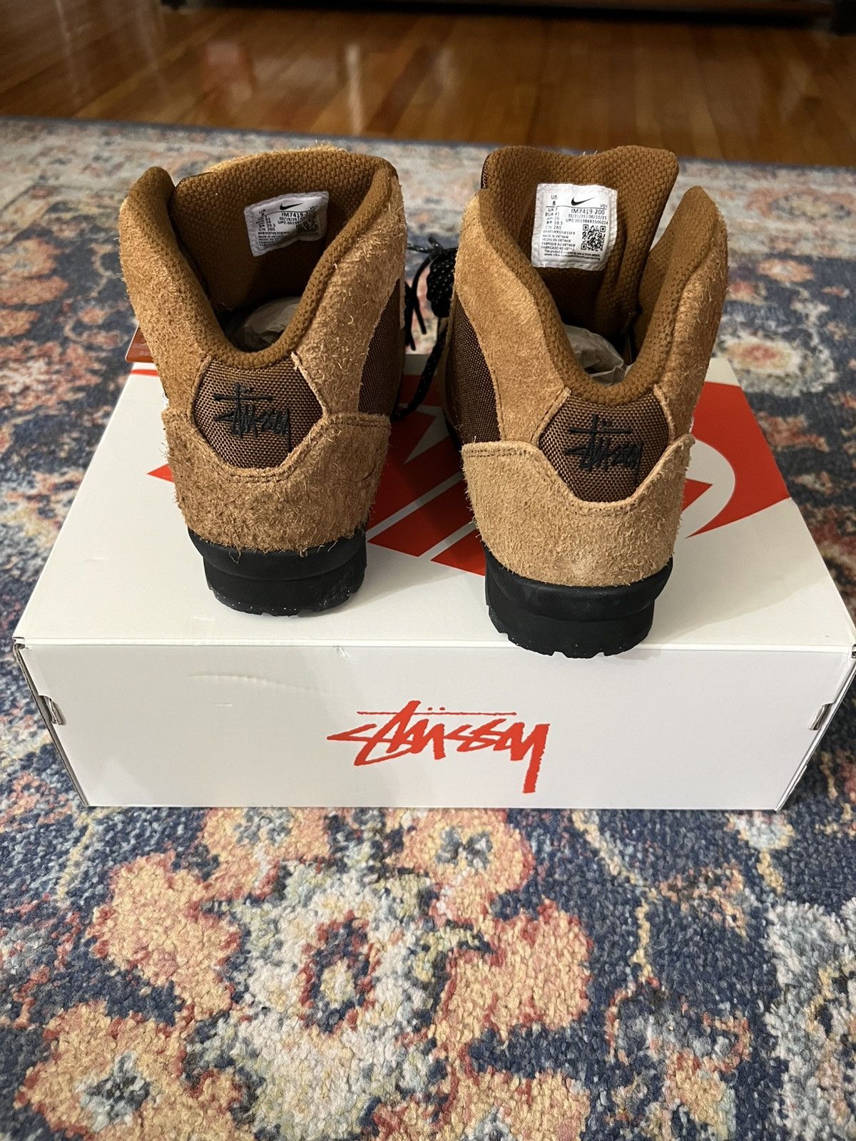 Nike × Stussy Stussy x Nike Air Baltoro Light British Tan Size US 8 / EU 41 - 4 Thumbnail