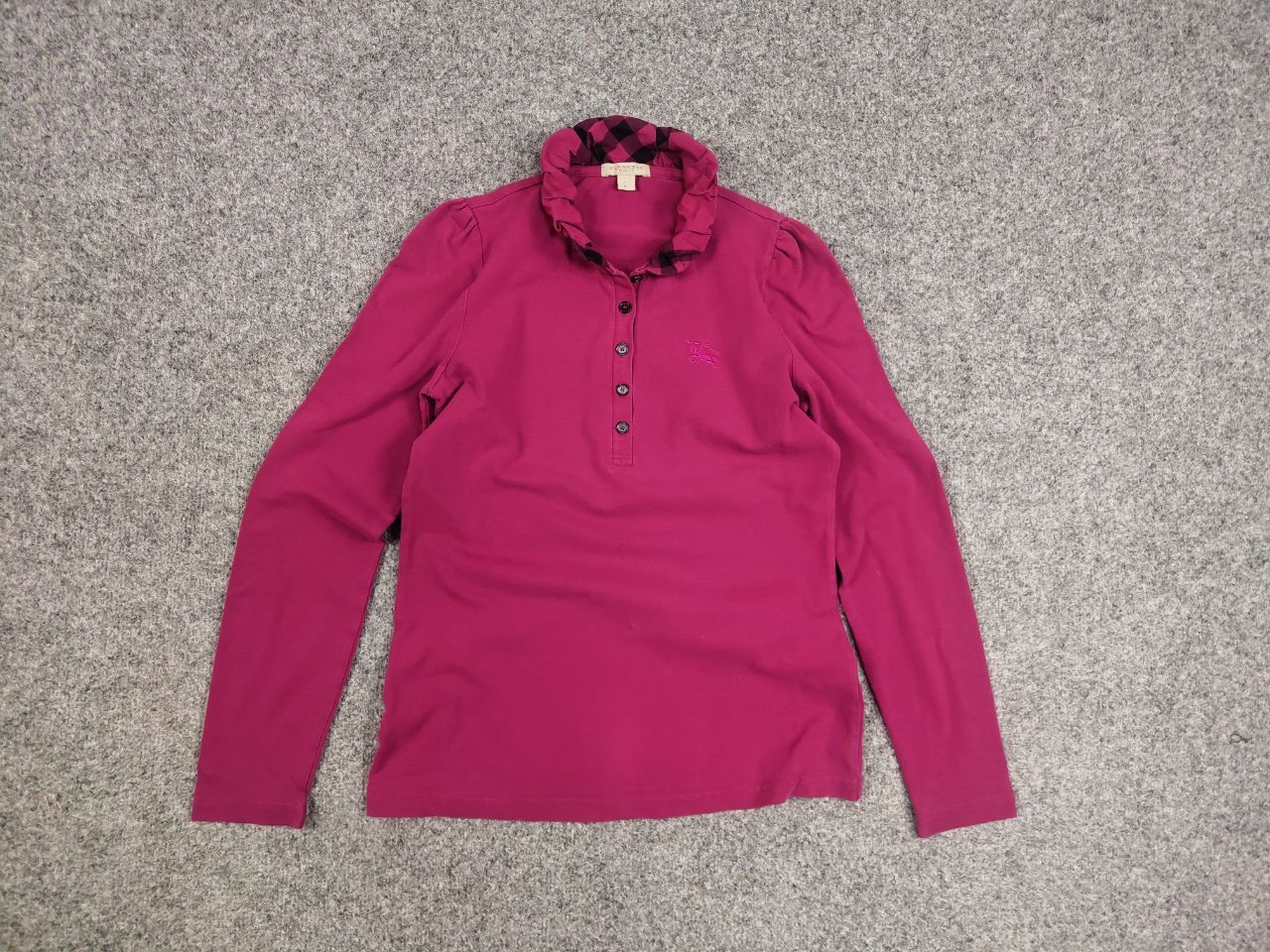 Burberry Burberry Brit light pink nova check Women Polo Long Sleeve Size S / US 4 / IT 40 - 12 Thumbnail