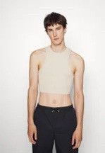 Han Kjobenhavn !DS! SS23 Han Kjobenhavn Cropped Racer Beige Top Size US L / EU 52-54 / 3 - 4 Thumbnail