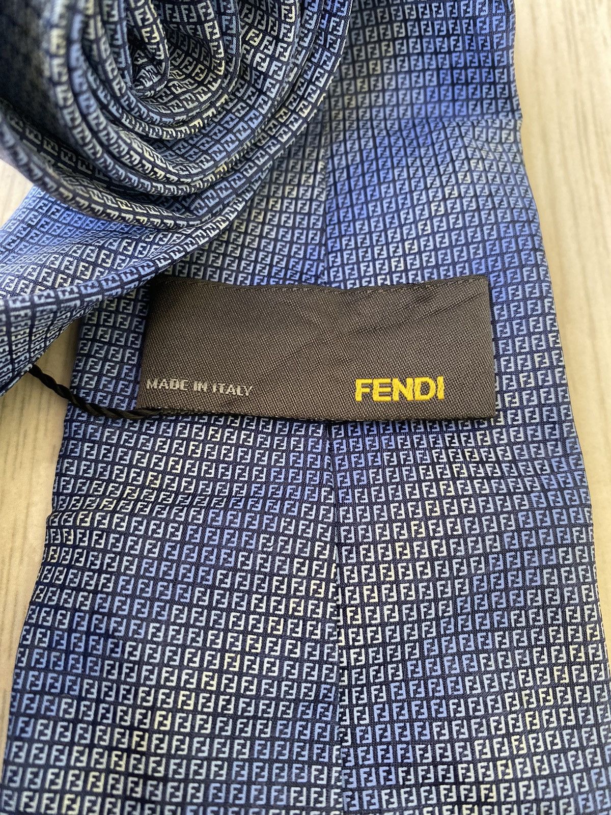 Fendi Fendi Monogram Ties New Old Stock Size ONE SIZE - 4 Thumbnail