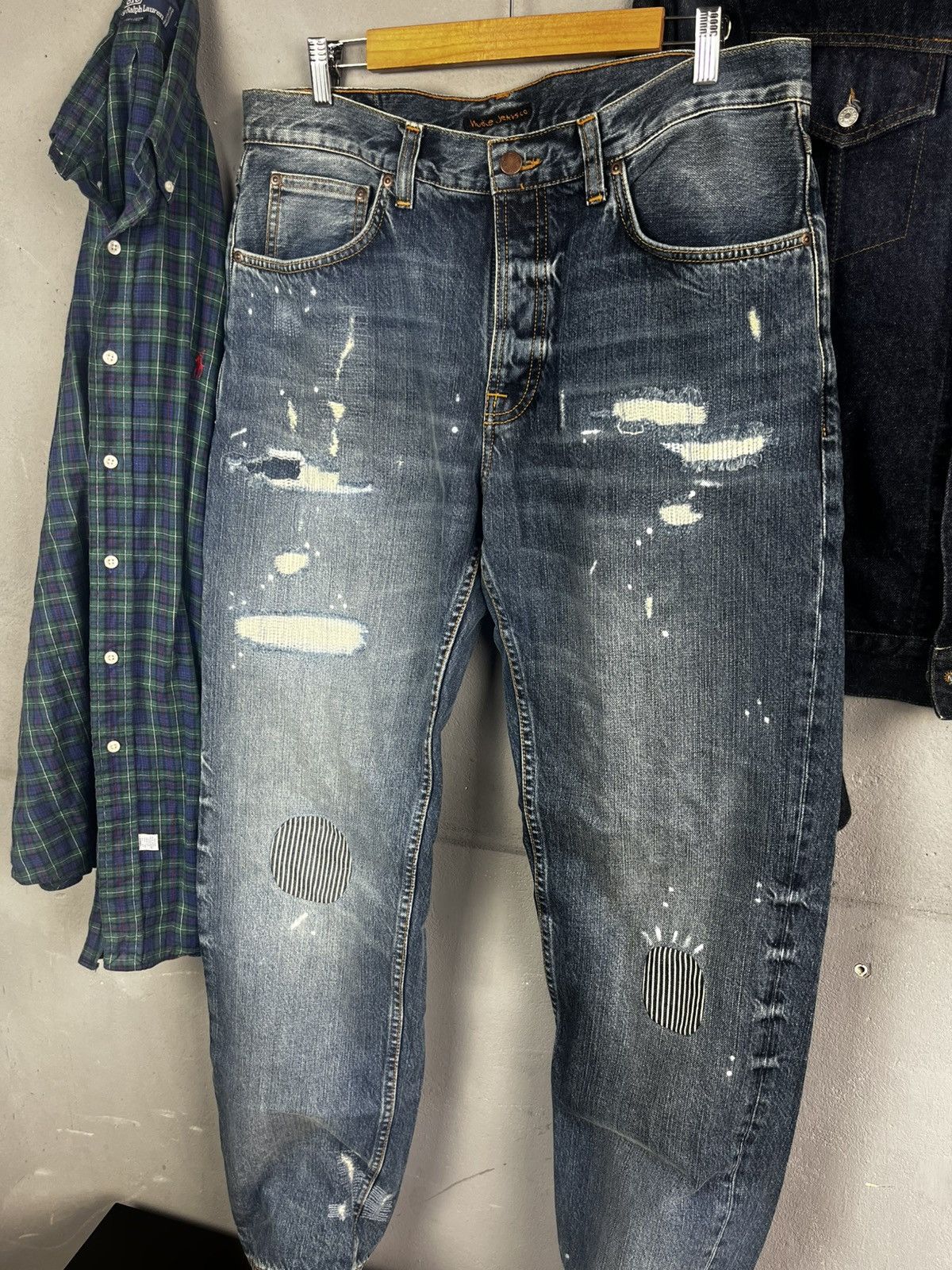 Nudie Jeans Nudie Jeans co denim distressed pants Size US 34 / EU 50 - 3 Thumbnail