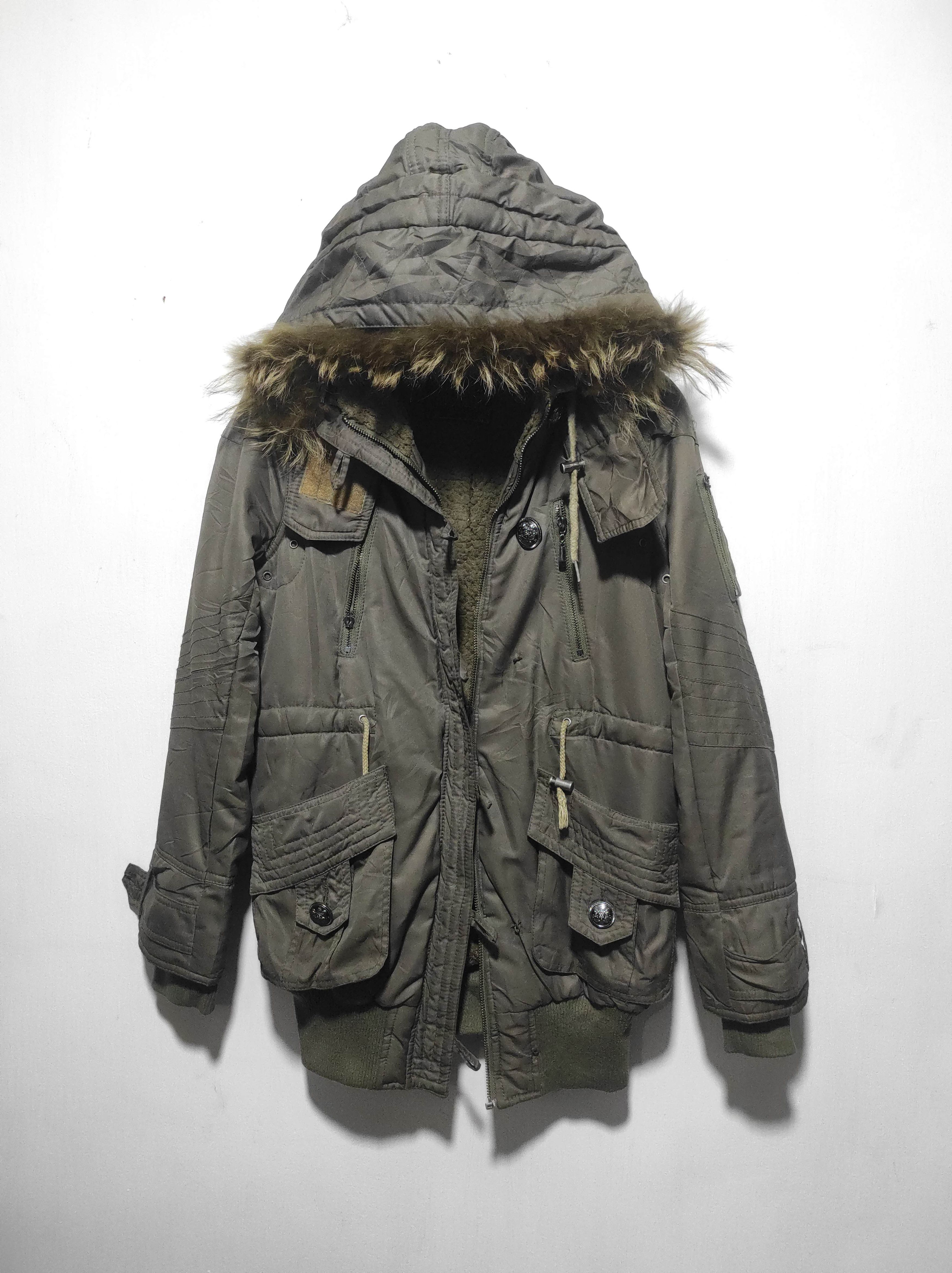 Hysteric Glamour Cecil Mcbee Zip Fur Hoodie Parka Lgb IfsixWasNine Style Size US S / EU 44-46 / 1 - 2 Thumbnail