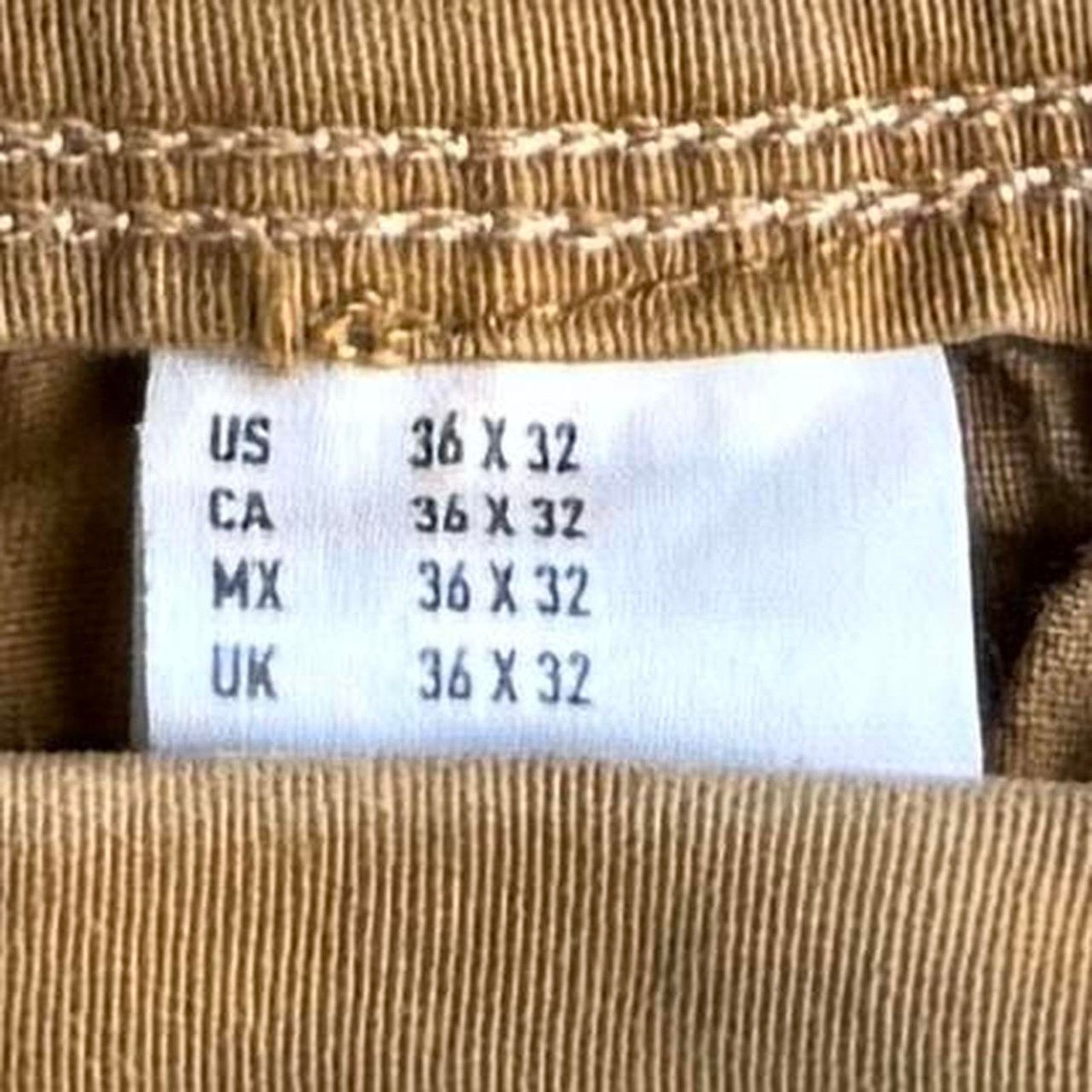 American Eagle Outfitters × Vintage Vintage Y2K American Eagle Tonal Tan Casual Chino Pants Size US 36 / EU 52 - 5 Thumbnail