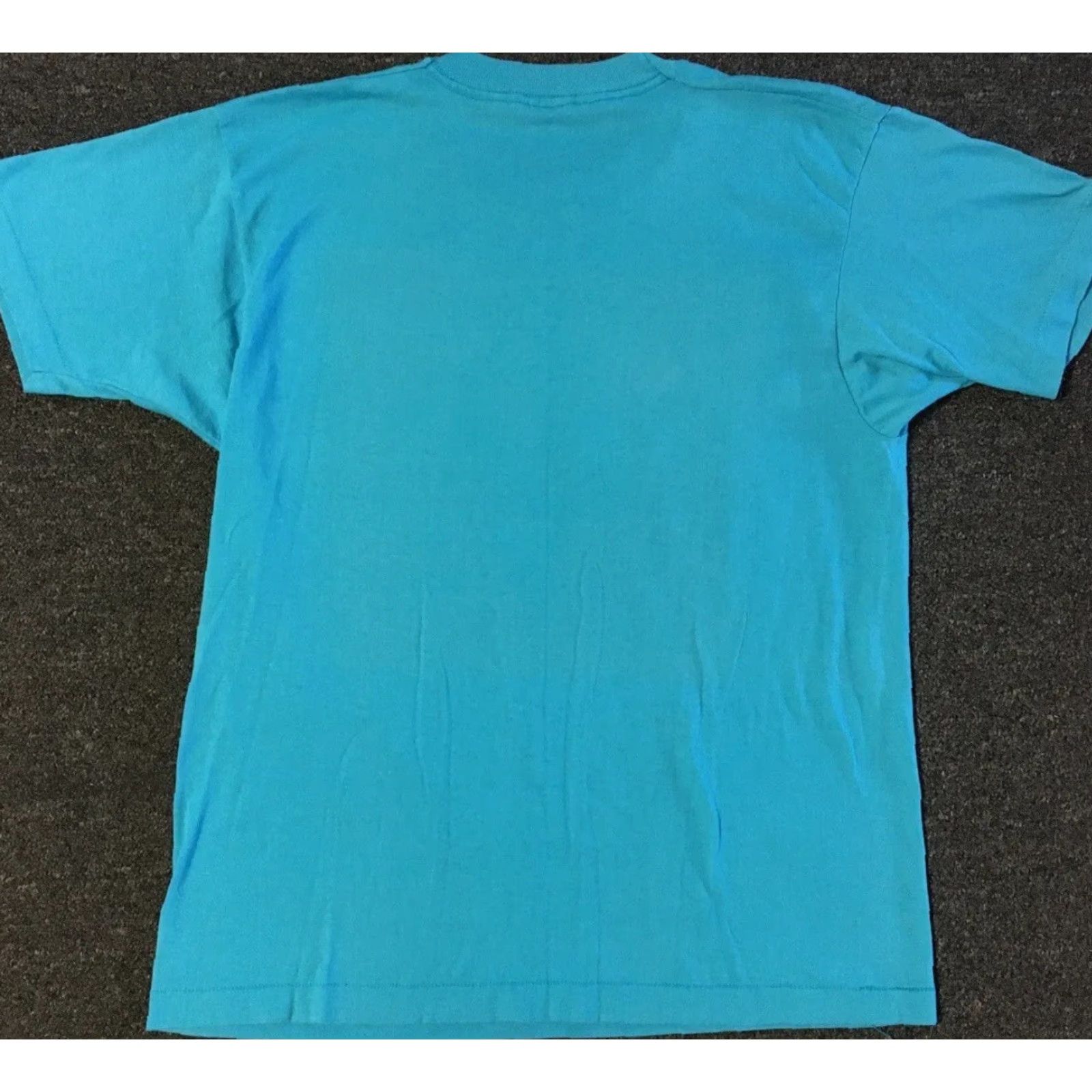 Vintage VINTAGE 80s Say No To Drugs & Alcohol Faded Shirt S Blue Men T-Shirt 420 90s Humor Graffiti Rock Retro California USA Single Stitch Size US S / EU 44-46 / 1 - 7 Thumbnail