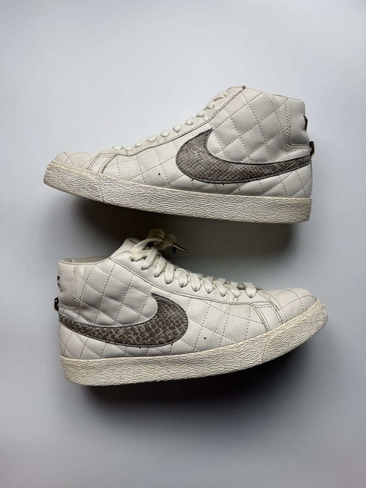 Nike × Supreme 2006 Nike SB x Supreme Blazer White Size US 9 / EU 42 - 2 Thumbnail