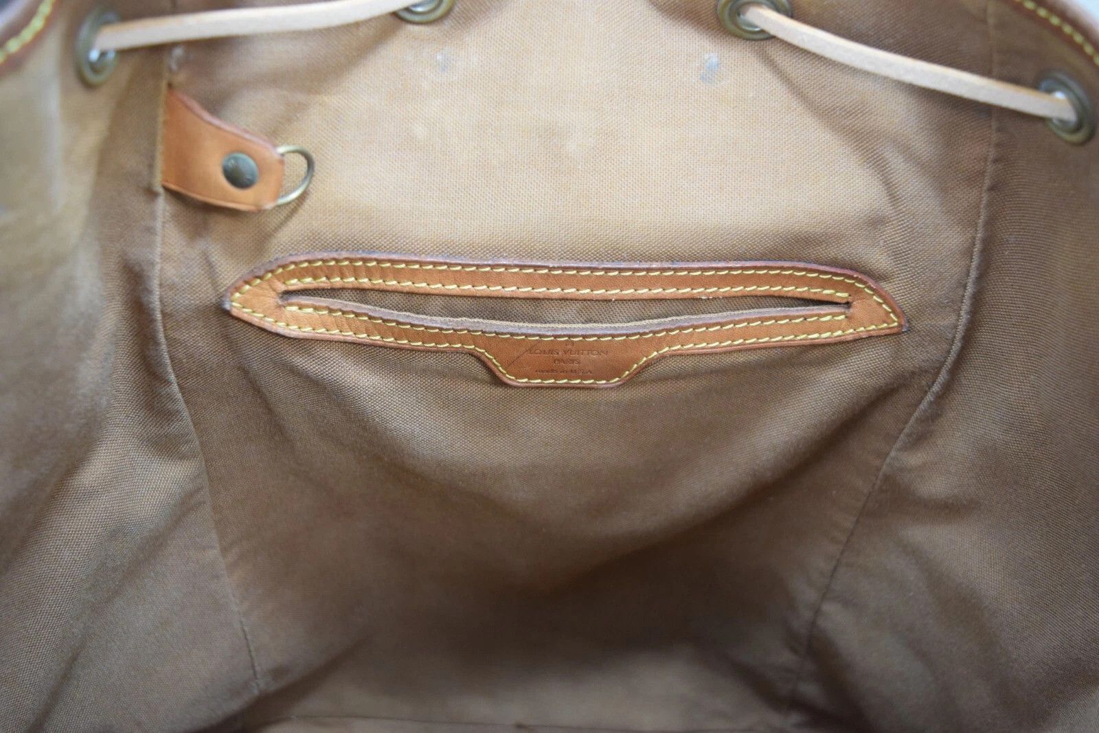Louis Vuitton Louis Vuitton Montsouris GM Backpack Monogram Canvas M51135 Size ONE SIZE - 16 Thumbnail