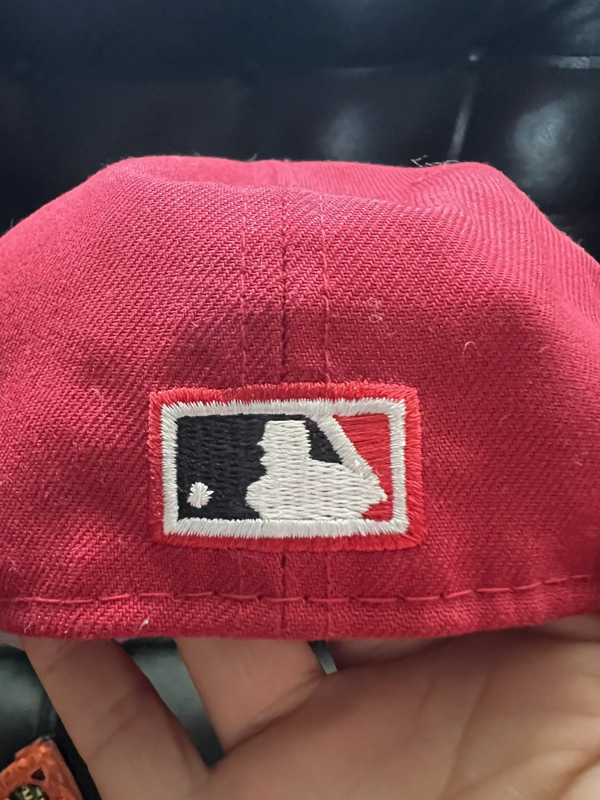 New Era Cincinnati Reds 100th Anniversary Fitted Hat 7 1/8" Size ONE SIZE - 7 Thumbnail
