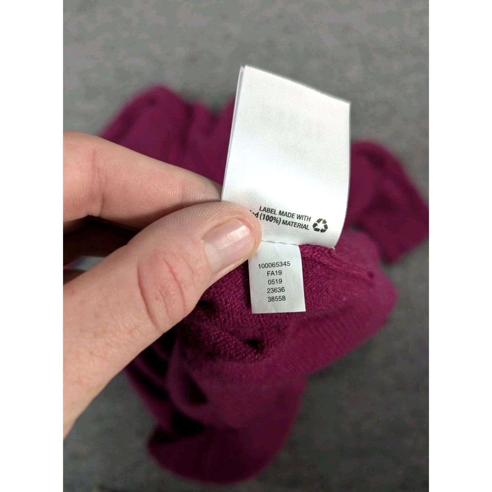 Charter Club Charter Club Sweater Womens L Cashmere Women Fuchsia Magenta Purple Soft Luxury Size L / US 10 / IT 46 - 3 Thumbnail