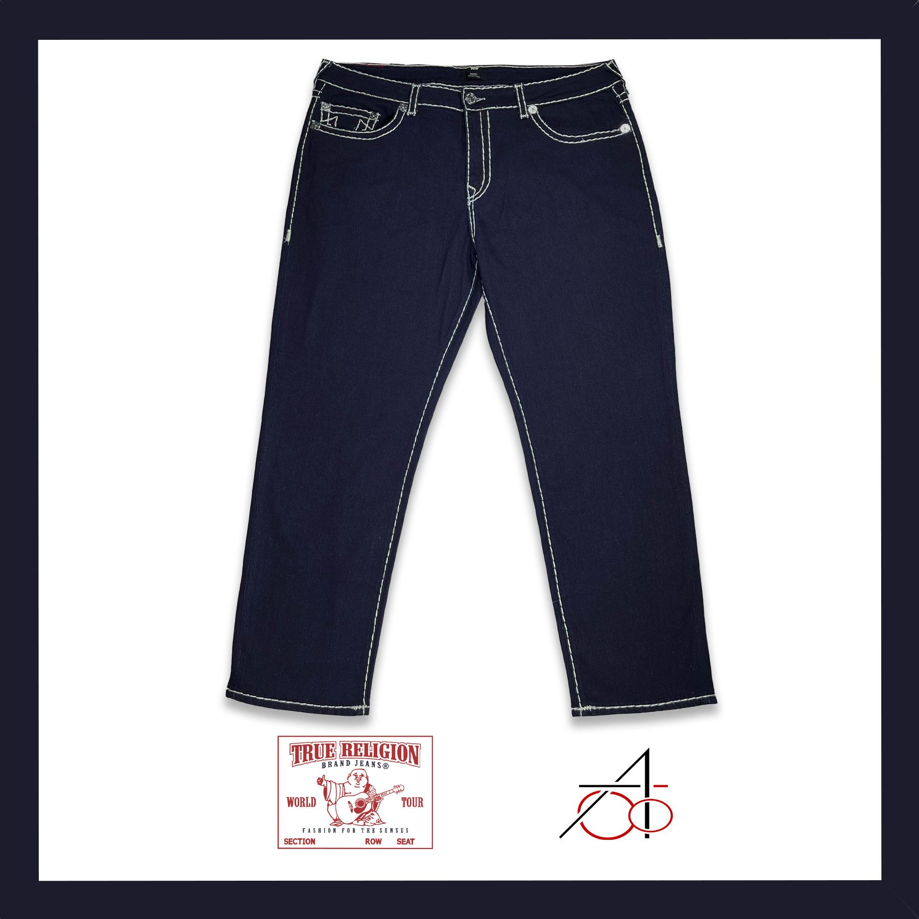 True Religion Jeans True Religion Bobby Relaxed Fit • W42 (XXXL size) Size US 42 / EU 58 - 1 Thumbnail