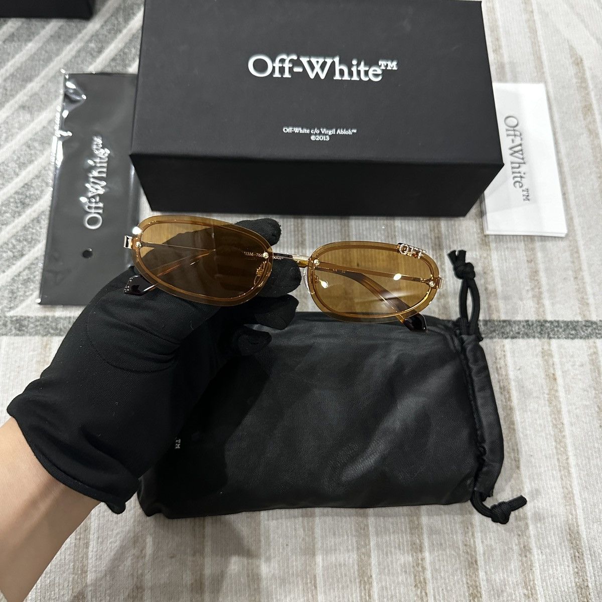 Off-White OFF-WHITE MIAMI SUNGLASSES NEW SEASON 2025 Size ONE SIZE - 3 Thumbnail