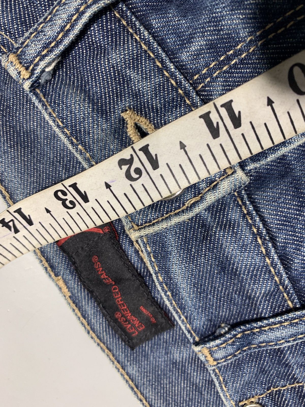 Levi's Vintage Levi’s engineer jeans denim Size US 34 / EU 50 - 13 Thumbnail