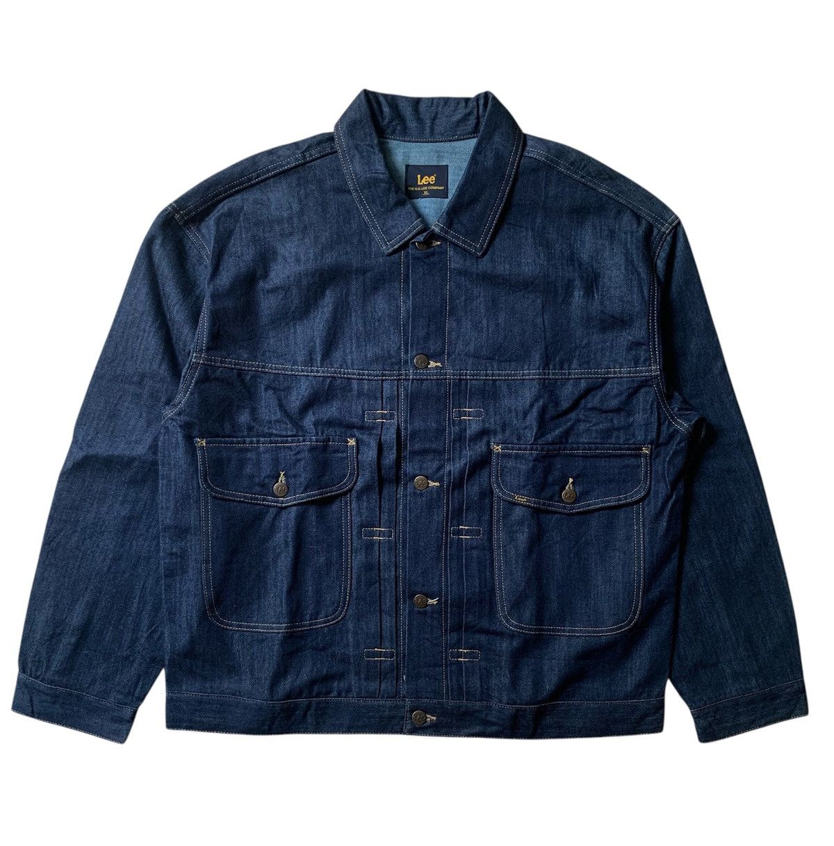 Lee Lee big pocket type 2 denim jacket Size US XL / EU 56 / 4 - 2 Thumbnail
