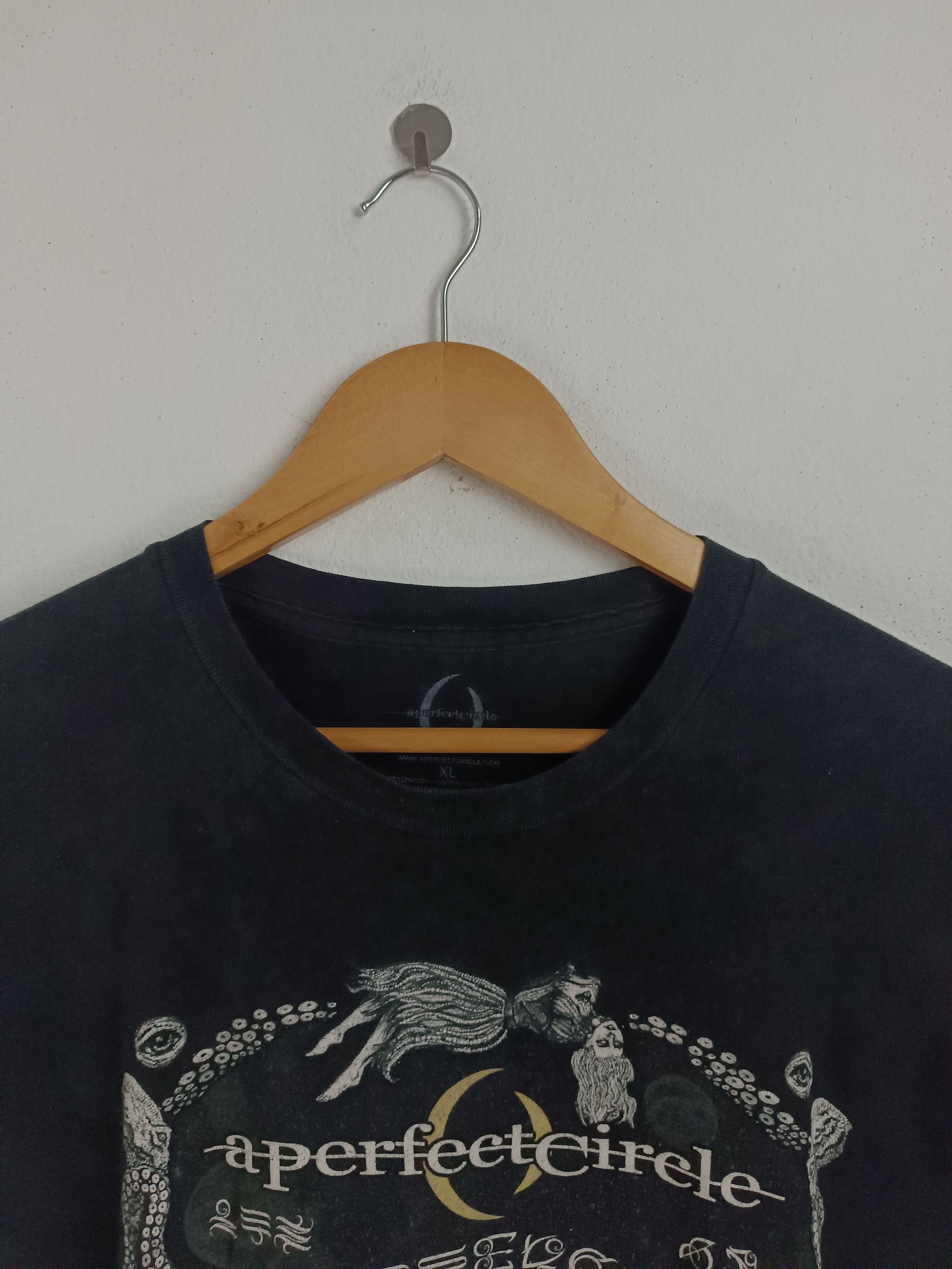 Band Tees VINTAGE A PERFECT CIRCLE BAND TEE VERY RARE FADED Size US XL / EU 56 / 4 - 9 Thumbnail