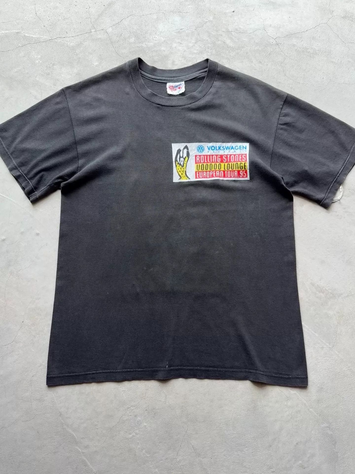 Vintage Vintage 90s Rolling Stones Band Tee Size US M / EU 48-50 / 2 - 1 Thumbnail