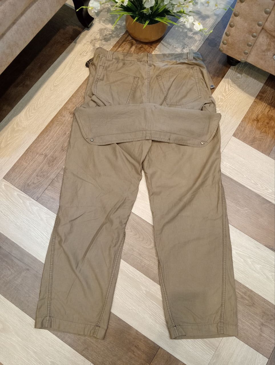 Final Home RARE FINAL HOME ISSEY MIYAKE DOUBLE WAIST ARMY PANTS Size US 36 / EU 52 - 12 Thumbnail