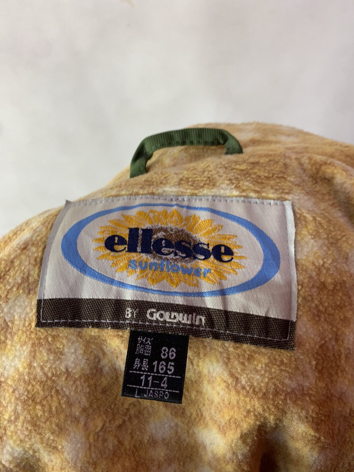 Ellesse × Goldwin × Vintage Steals! Vintage 90s Ellesse Sunflower Halfzipper Parka Size US L / EU 52-54 / 3 - 11 Thumbnail