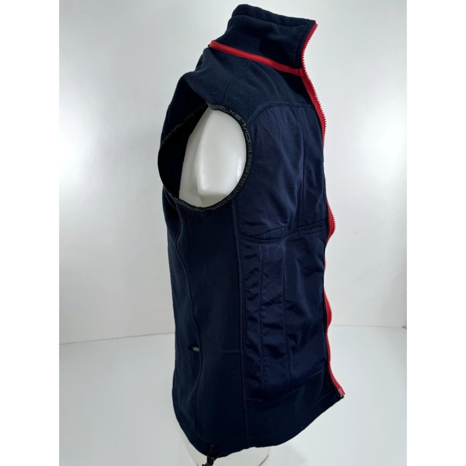 RLX Ralph Lauren RLX Ralph Lauren - FLAG Embroidered Zip Fleece Vest - Blue - M / Men - Vest Size US M / EU 48-50 / 2 - 5 Thumbnail