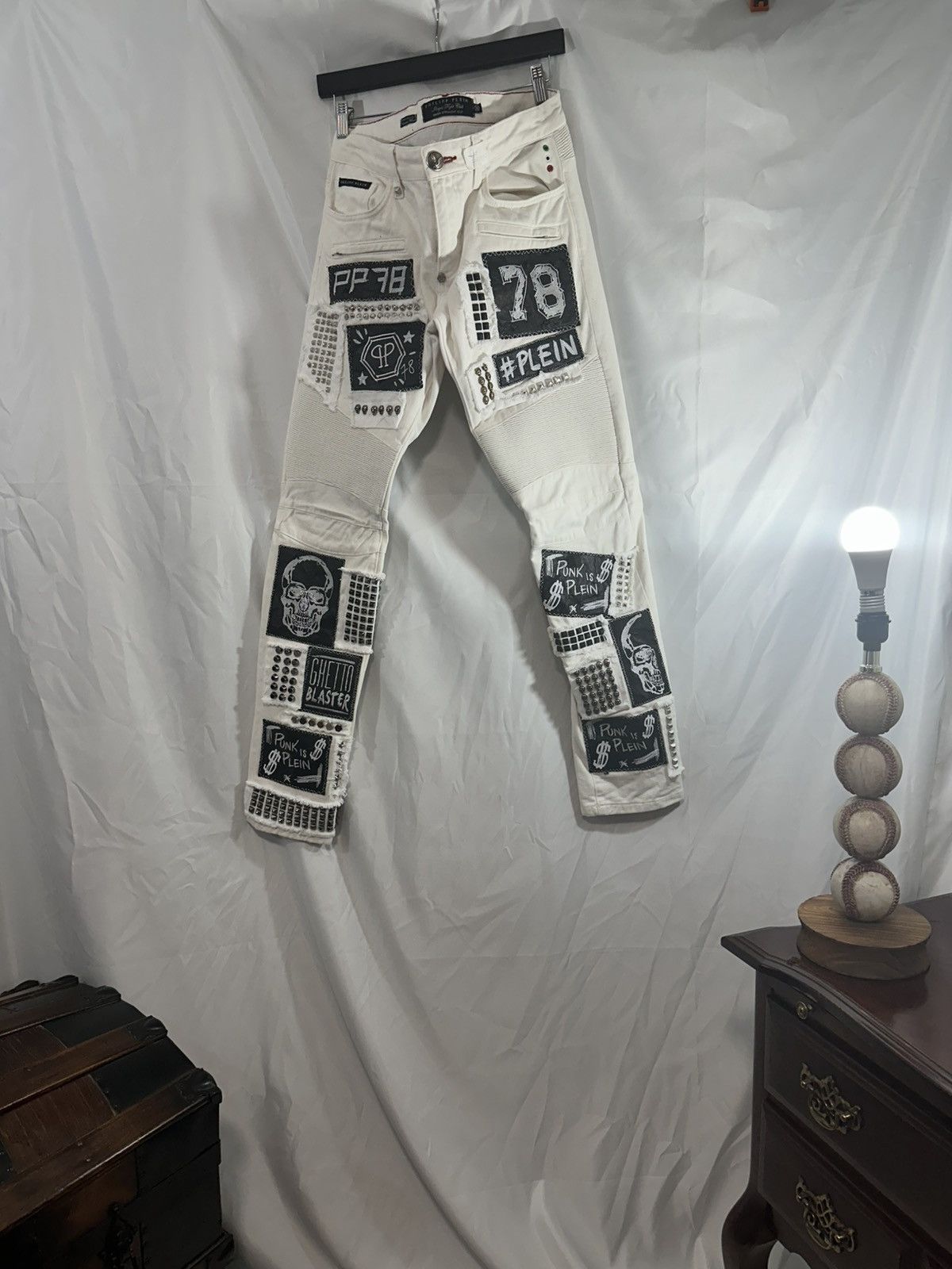 Philipp Plein Philipp Plein Skull Denim Size US 32 / EU 48 - 8 Thumbnail