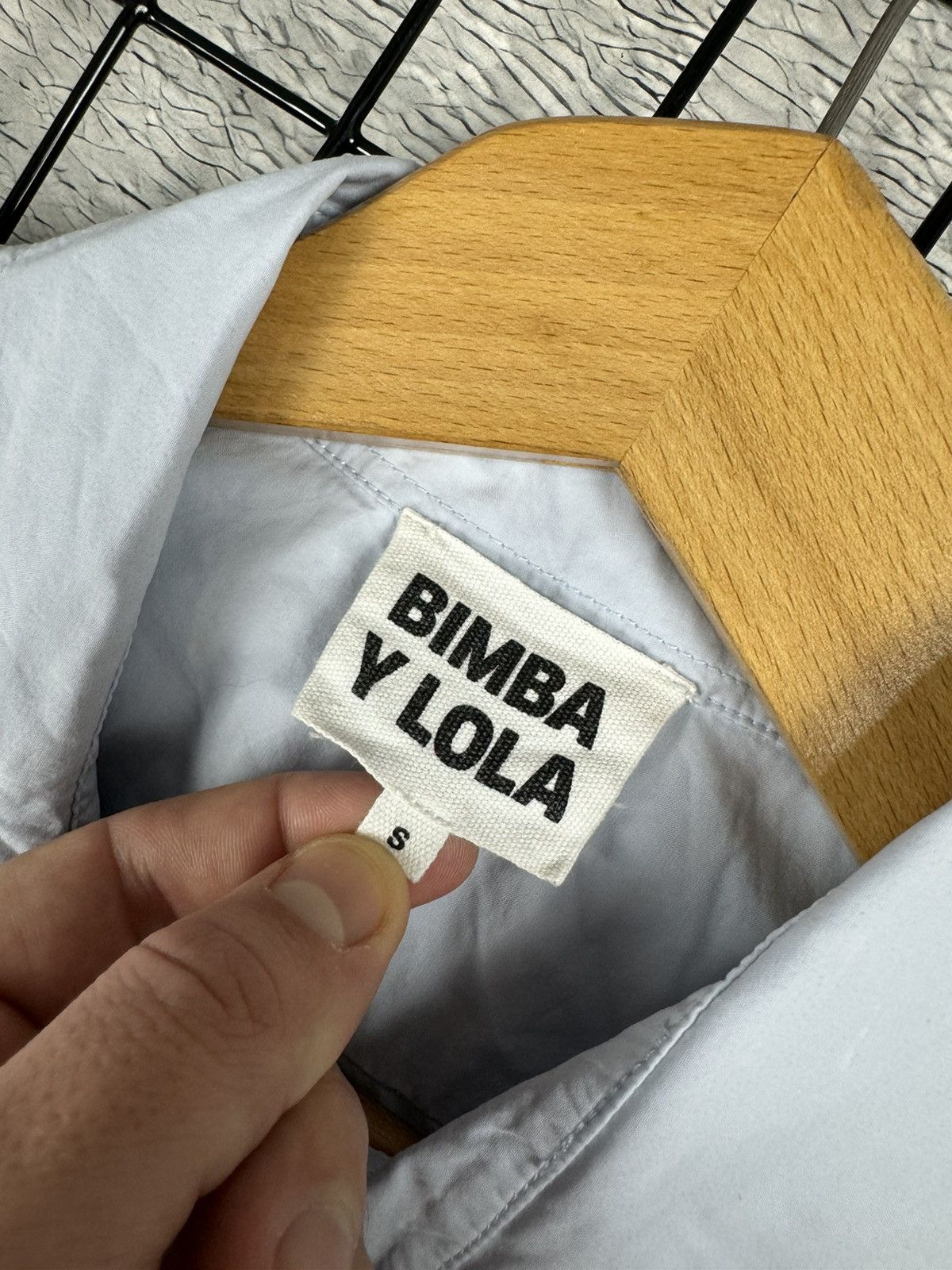 Designer × Japanese Brand × Vintage Bimba y Lola Blue Shirt Button up oldmoney S size Size US S / EU 44-46 / 1 - 6 Thumbnail