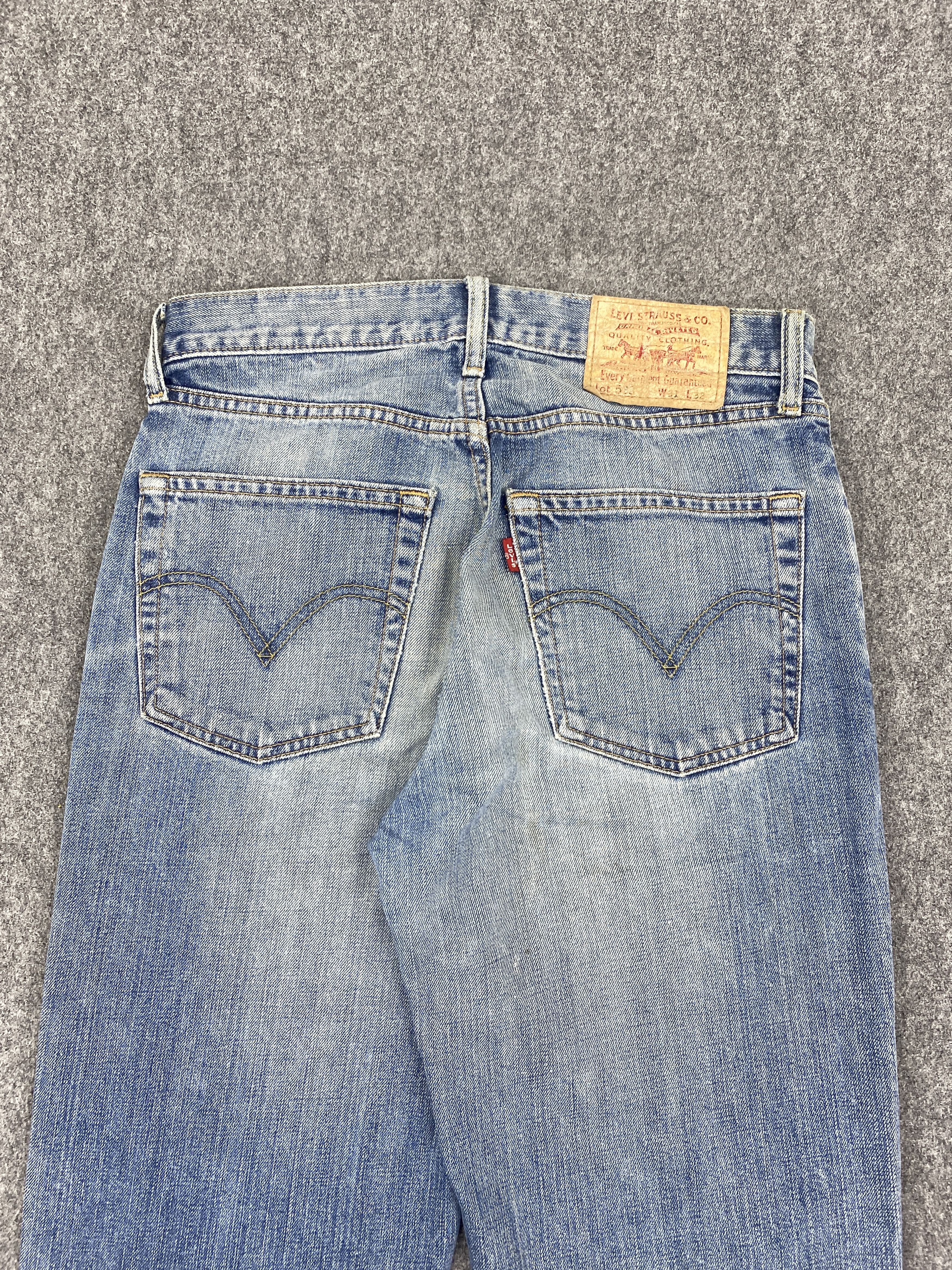 Levi's Vintage Levis 533 Faded Blue Jeans DP2823 Size US 30 / EU 46 - 4 Thumbnail
