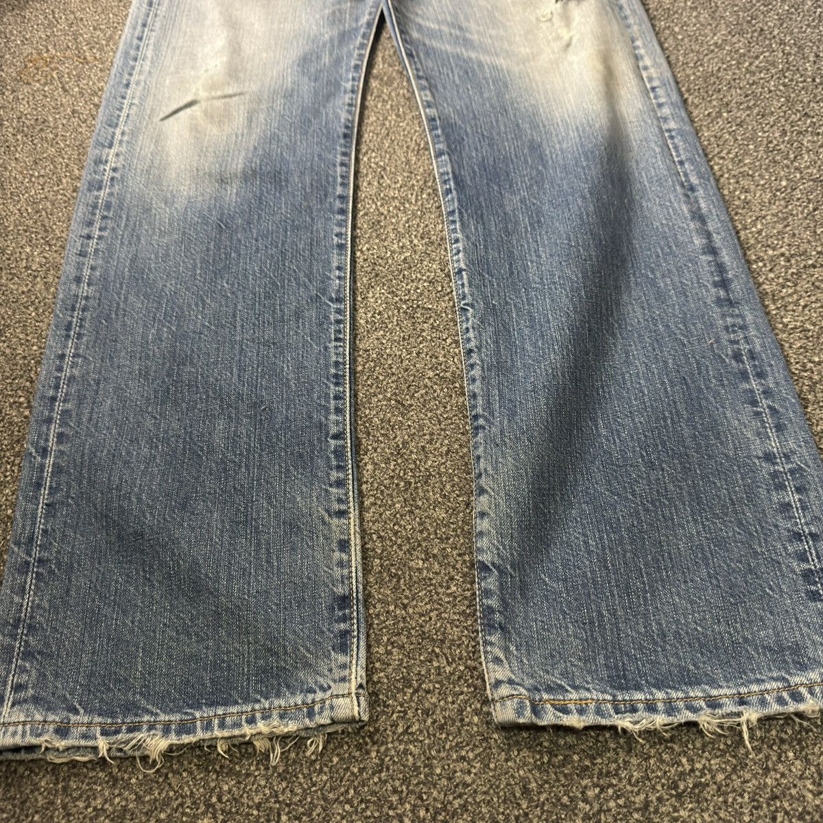 Levi's Vintage Y2K Levis 501 Distressed Aging Denim W29 Size US 29 - 7 Thumbnail