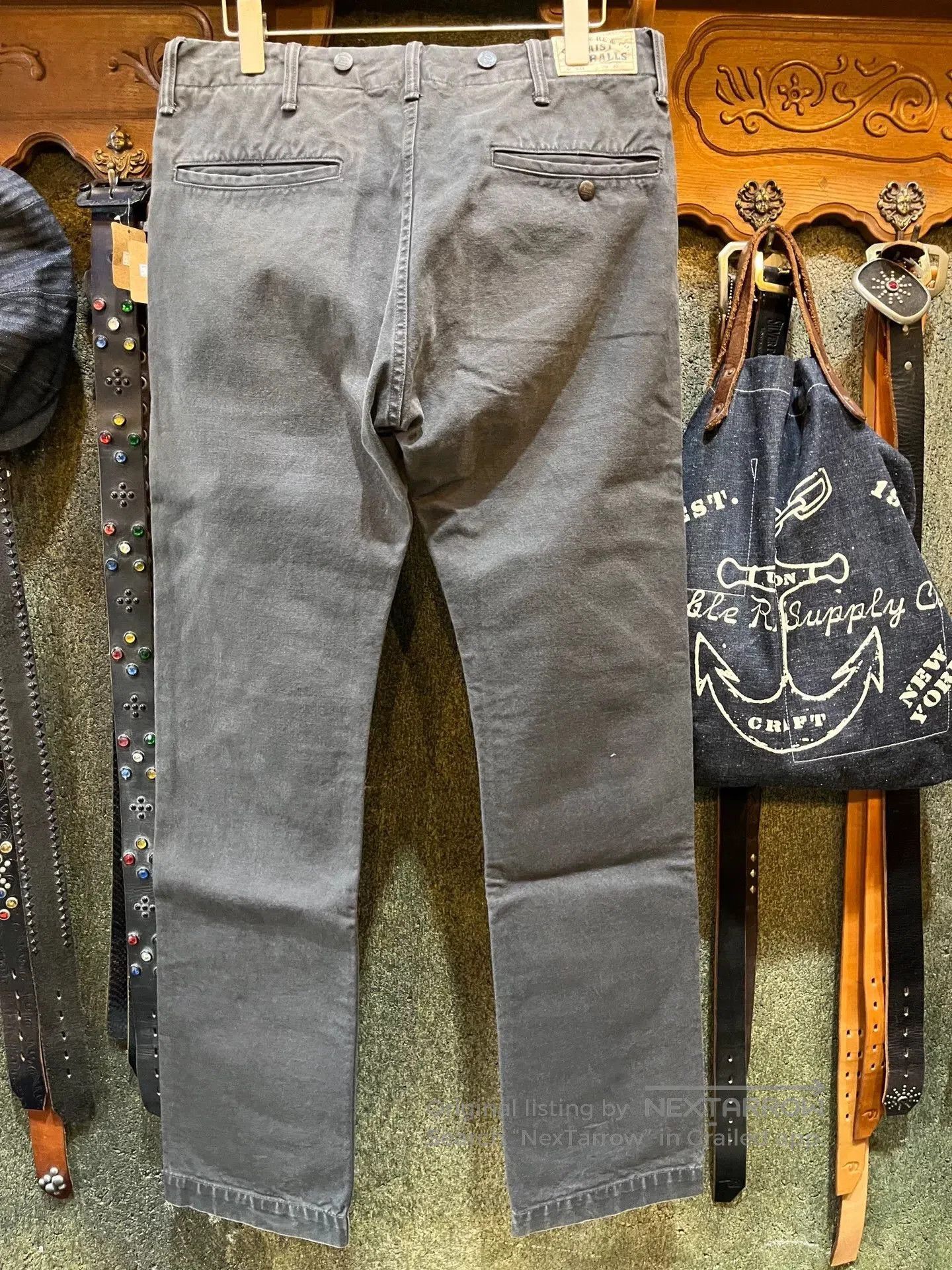 RRL Ralph Lauren rare rrl thick canvas work pants. Size US 33 - 2 Thumbnail